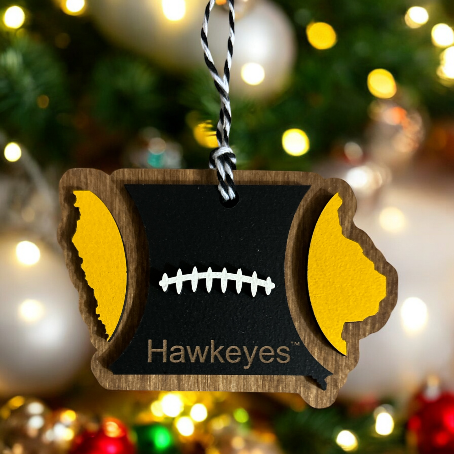 University of Iowa Football Ornament