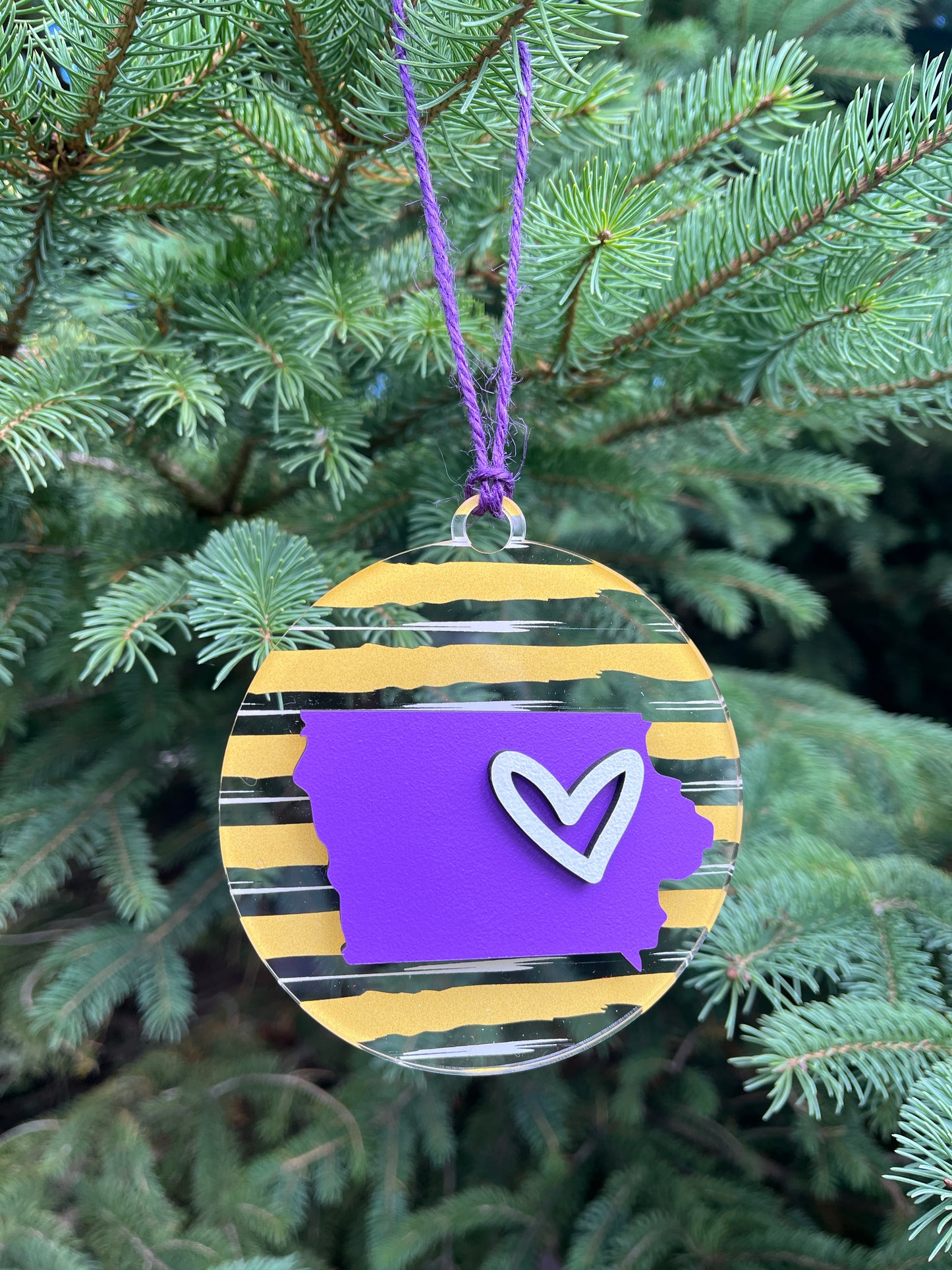 Iowa College Ornaments