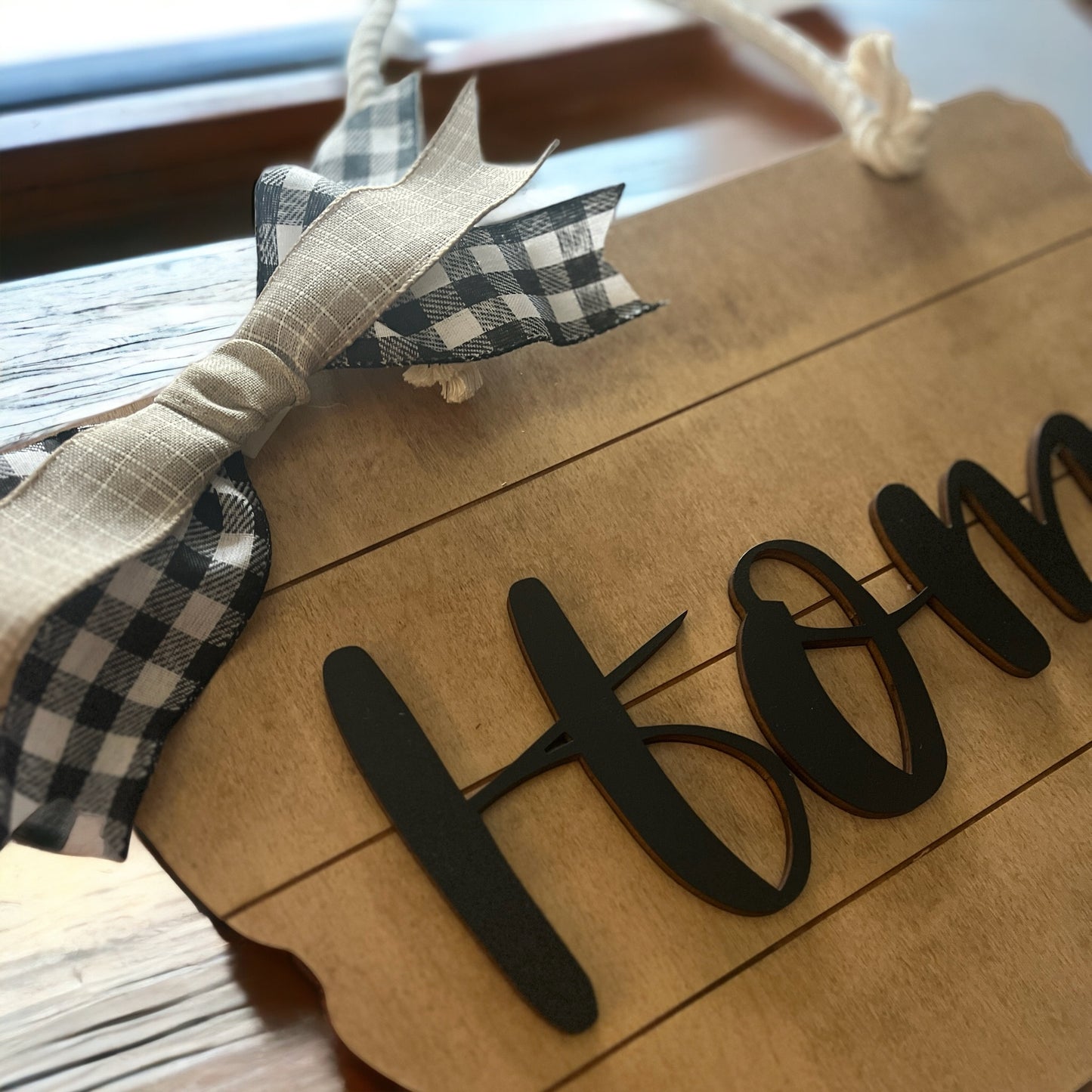 Iowa Shaped Door Hanger