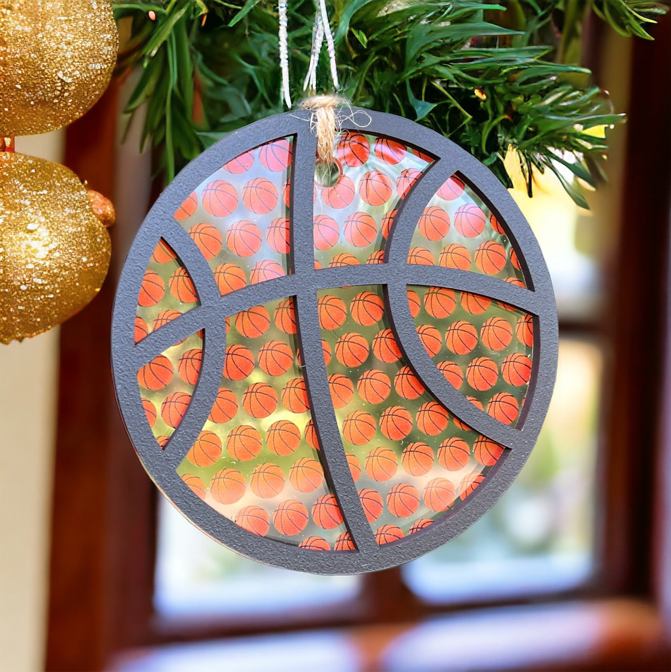 Basketball Christmas Ornament