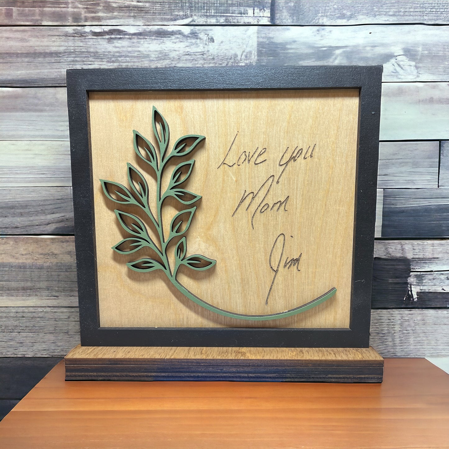 Custom Handwriting Engraved Sign