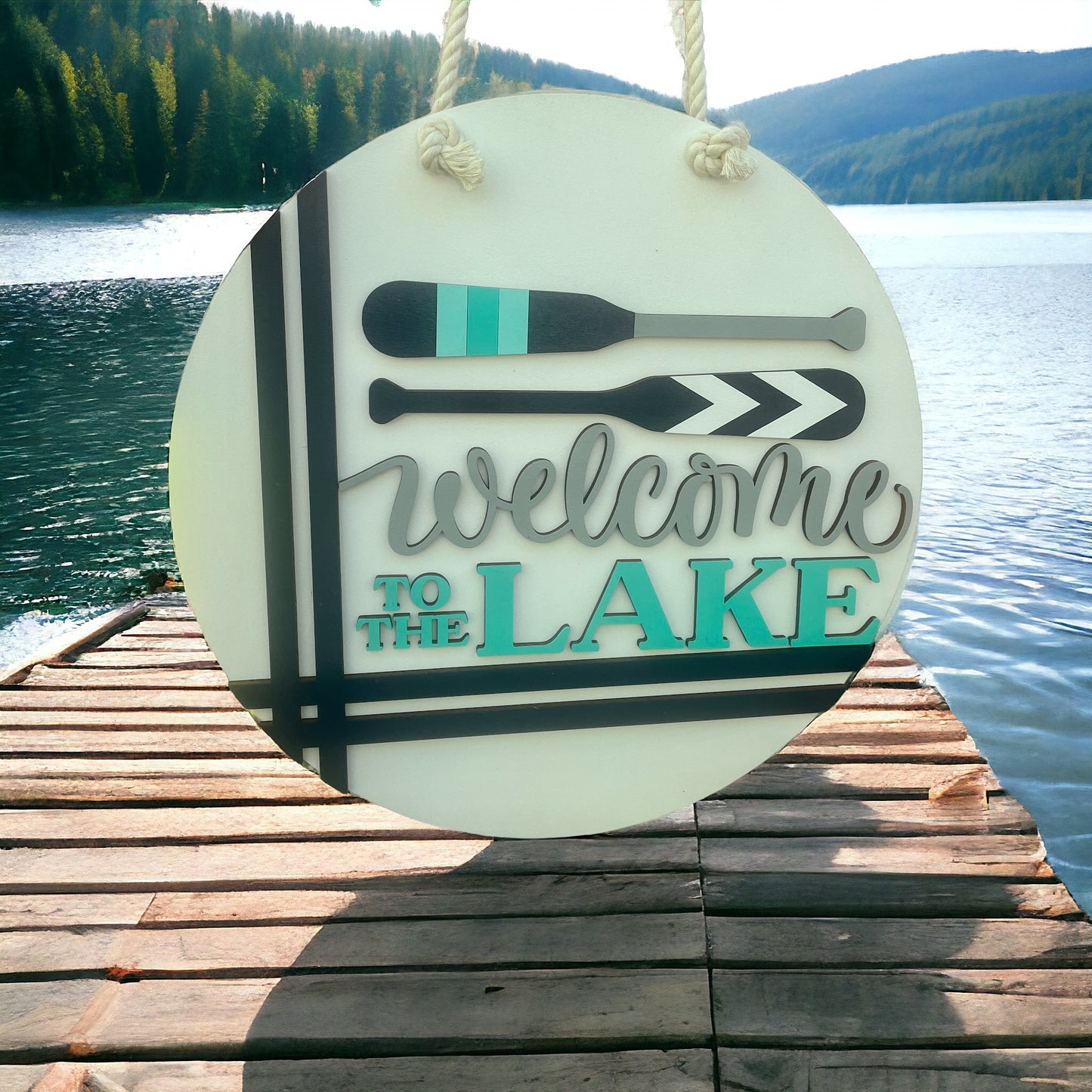 Welcome to the Lake Door Hanger