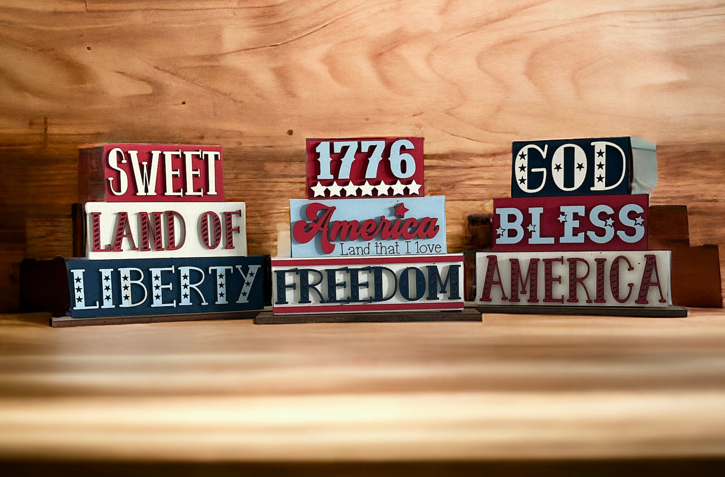 July 4th Word Stacker