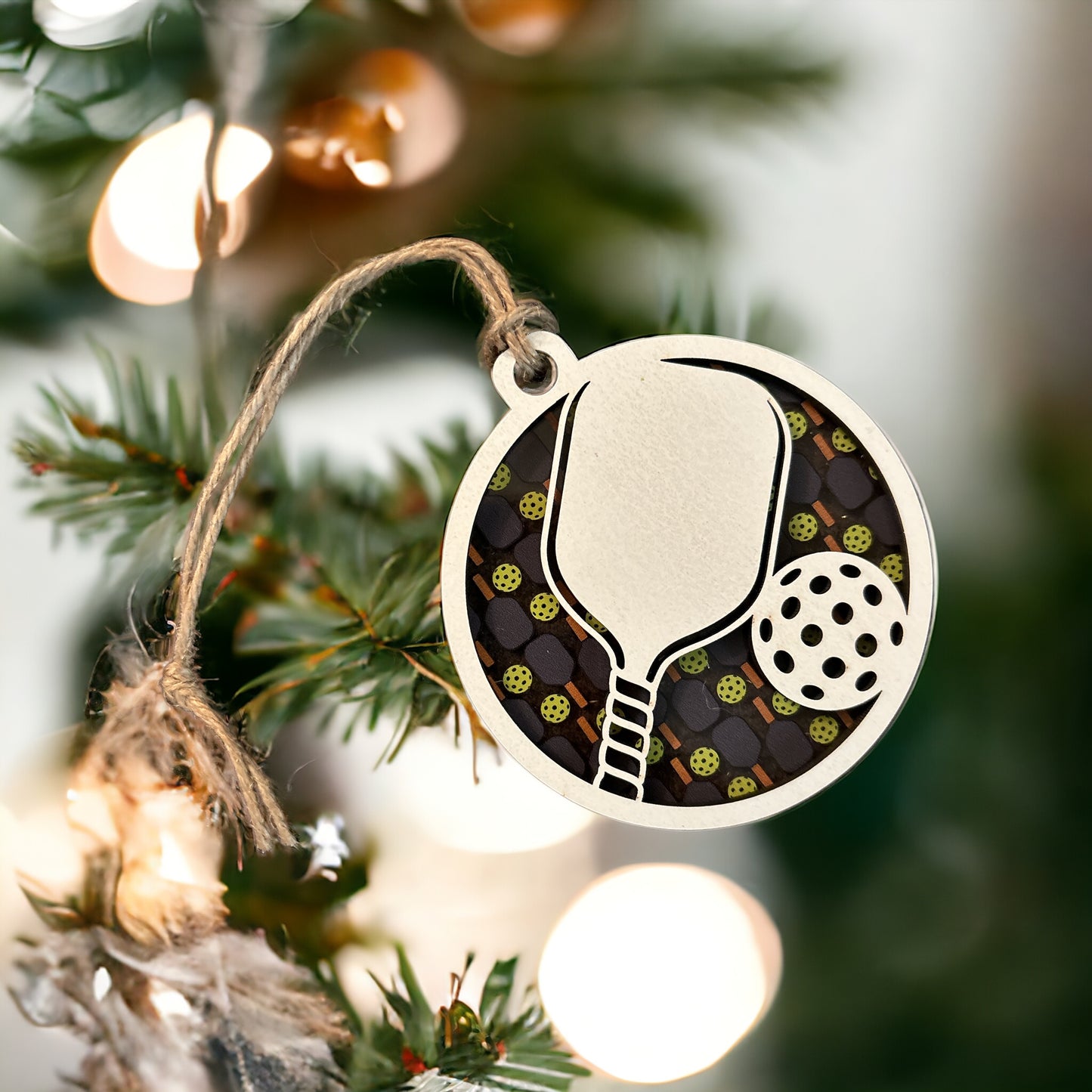 Pickleball Ornament