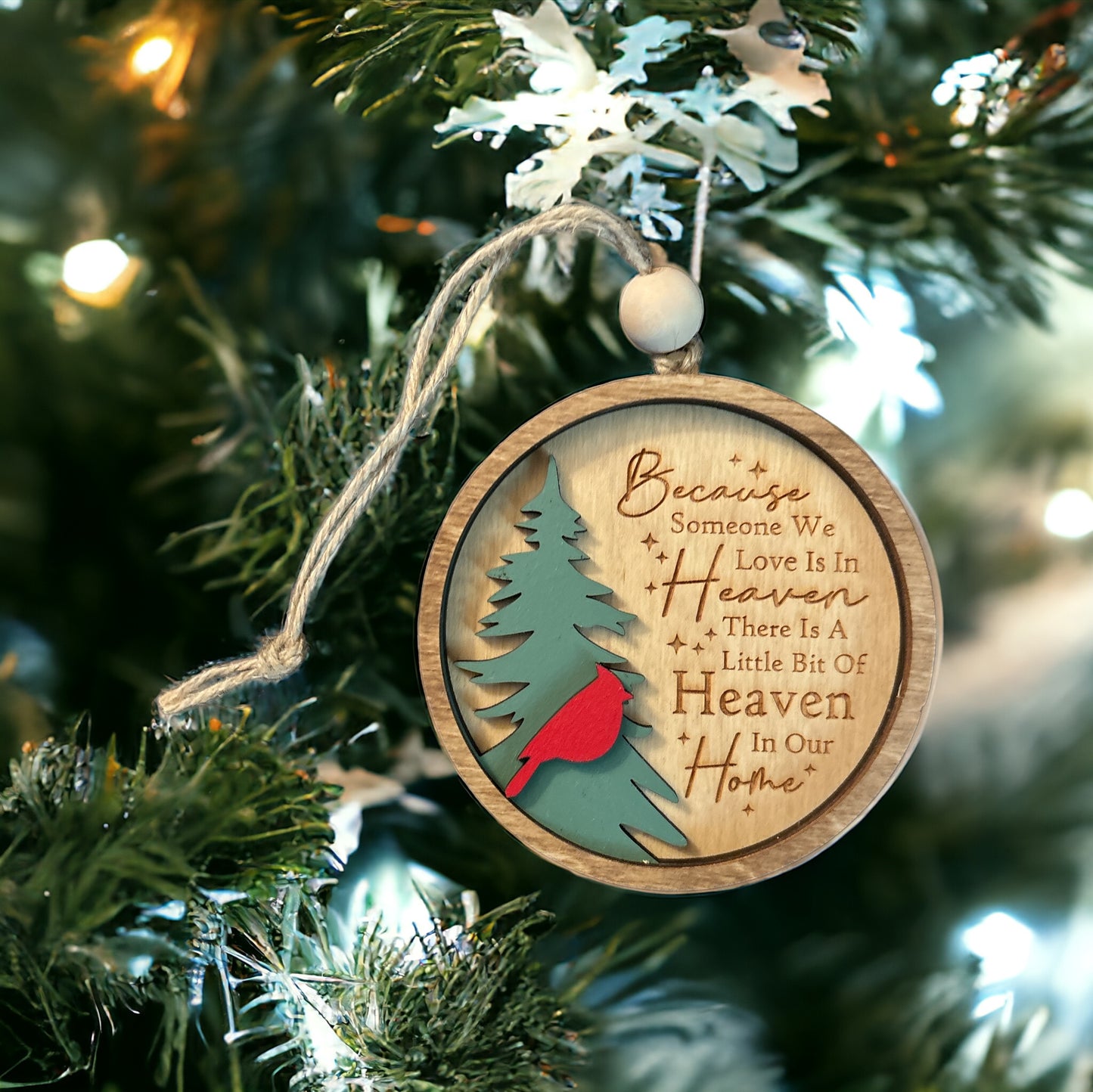 Cardinal Memorial Ornament