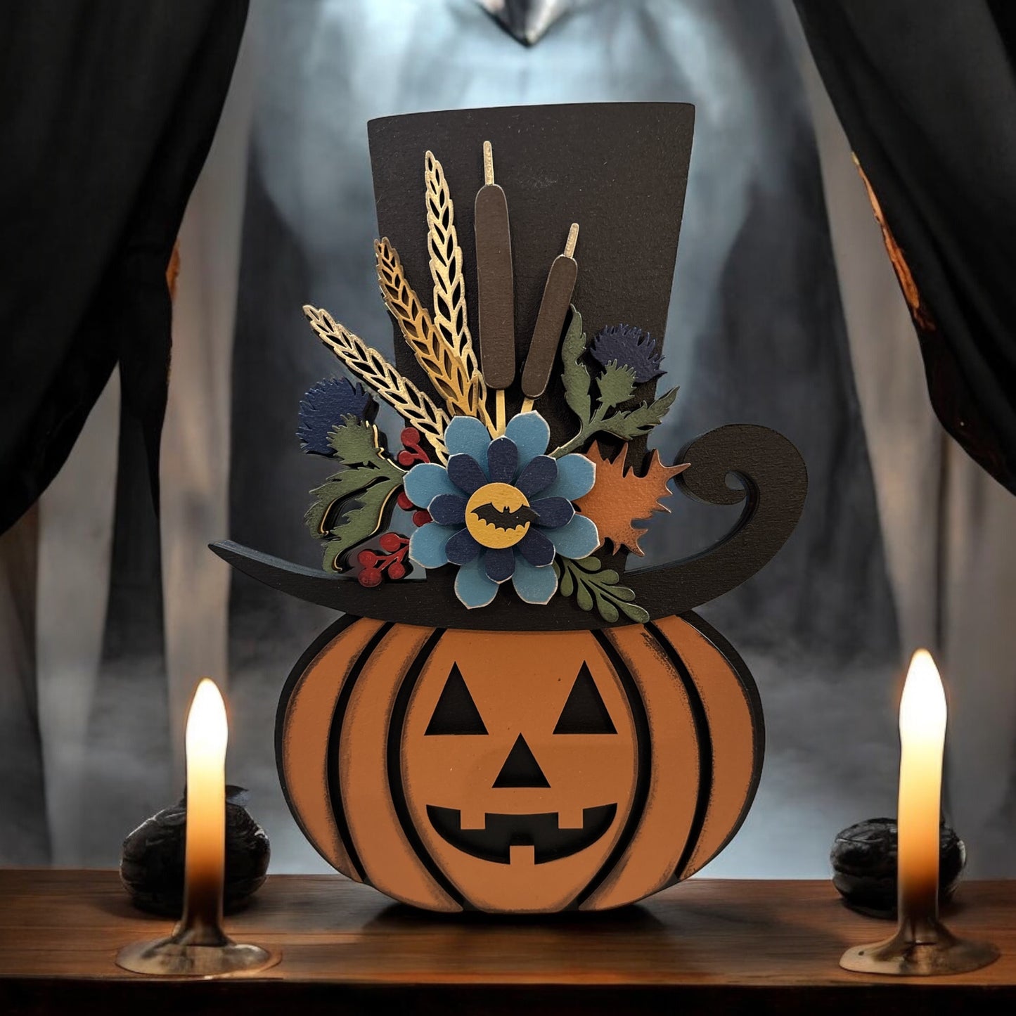 Jack O'lantern in a Top Hat