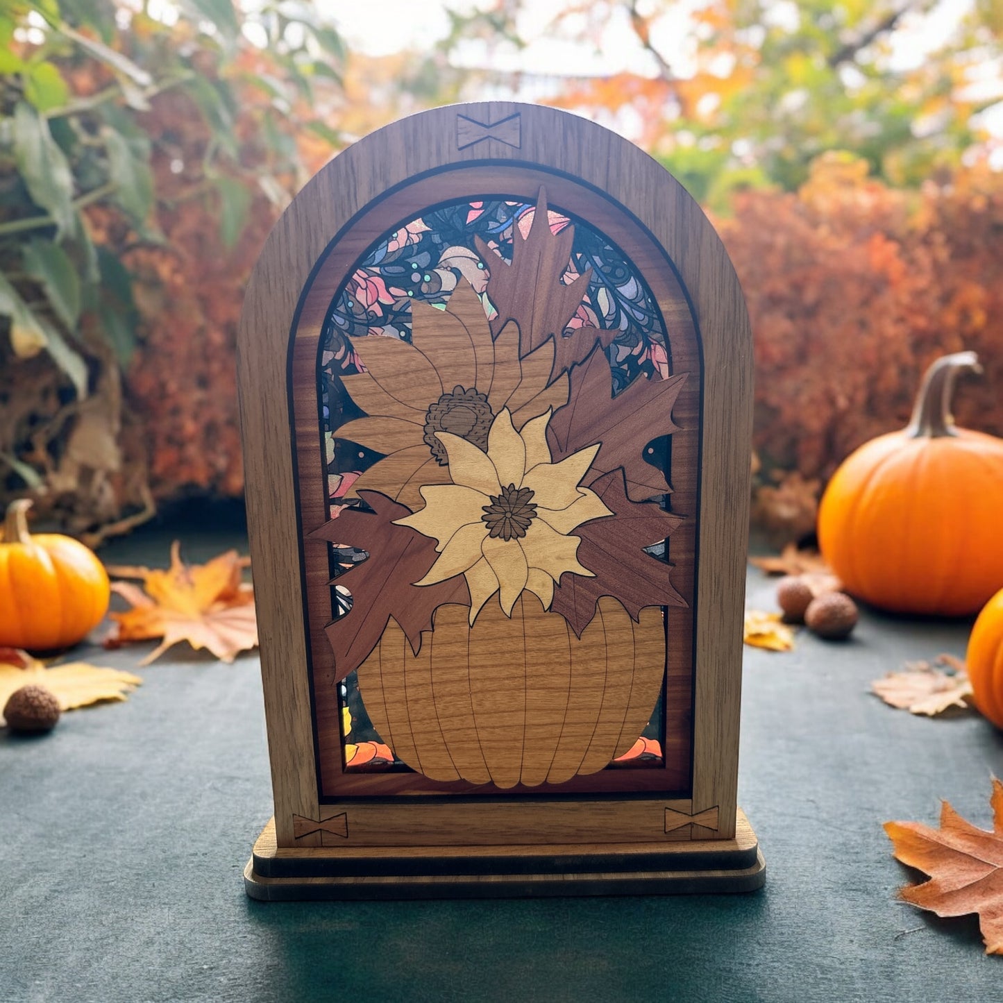 Fall Mantel Arch Assortment