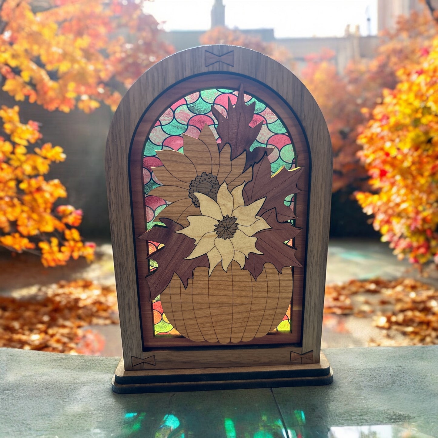 Fall Mantel Arch Assortment