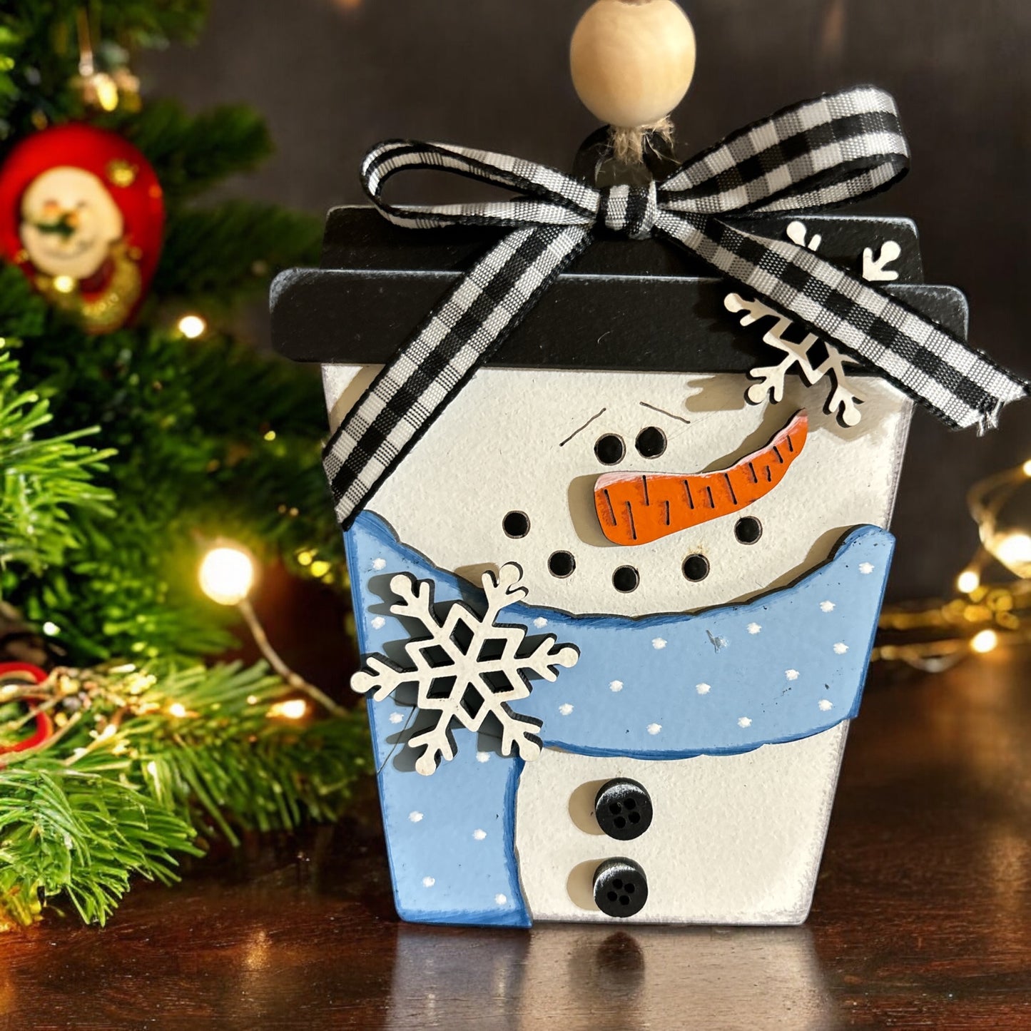 Latte Cup Christmas Ornaments