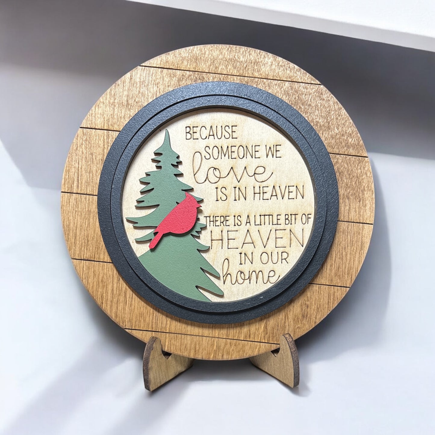 Cardinal Heaven Christmas Ornament