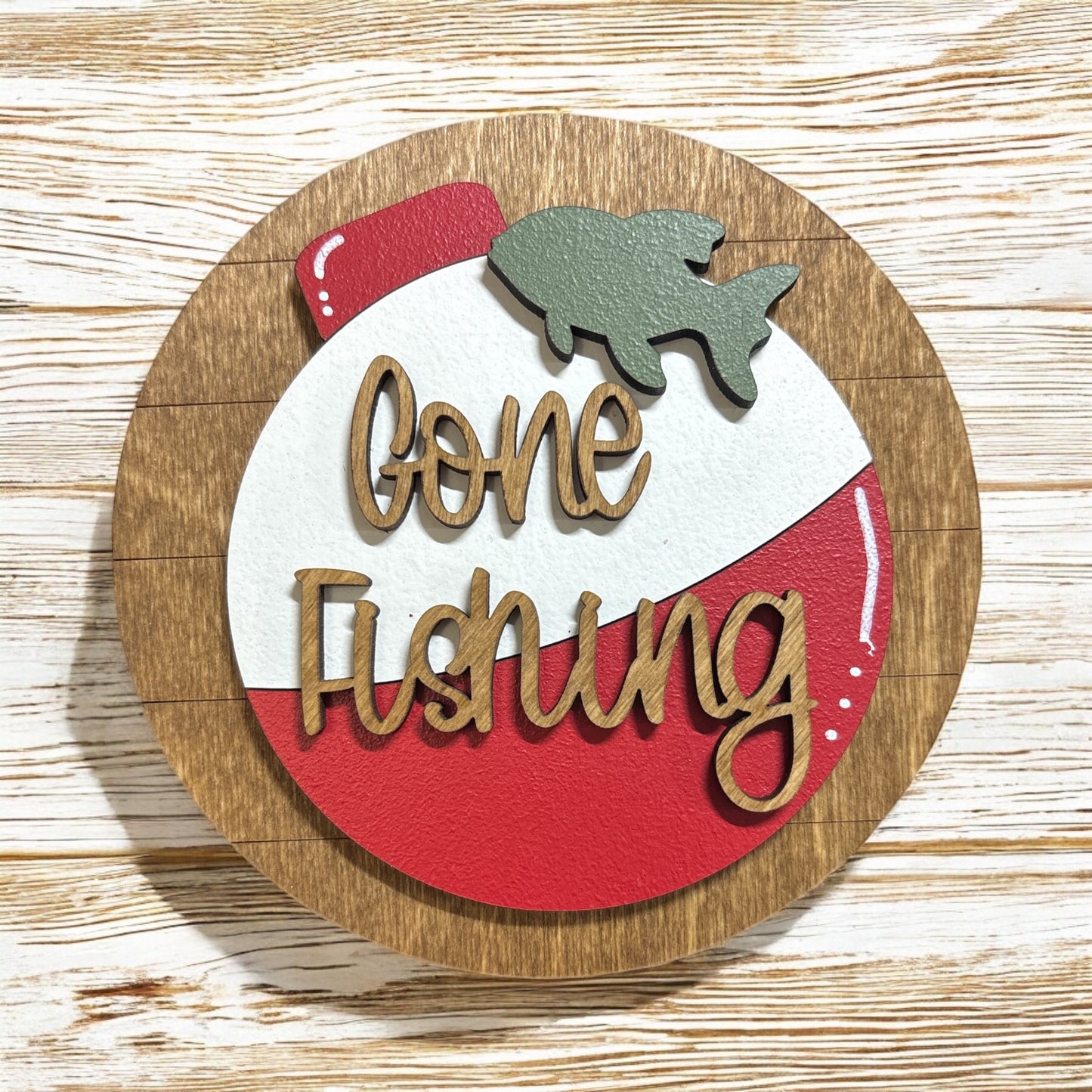 Gone Fishing Insert