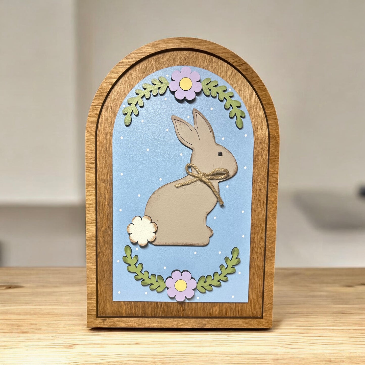 Easter Bunny Larger Boho Arch Insert