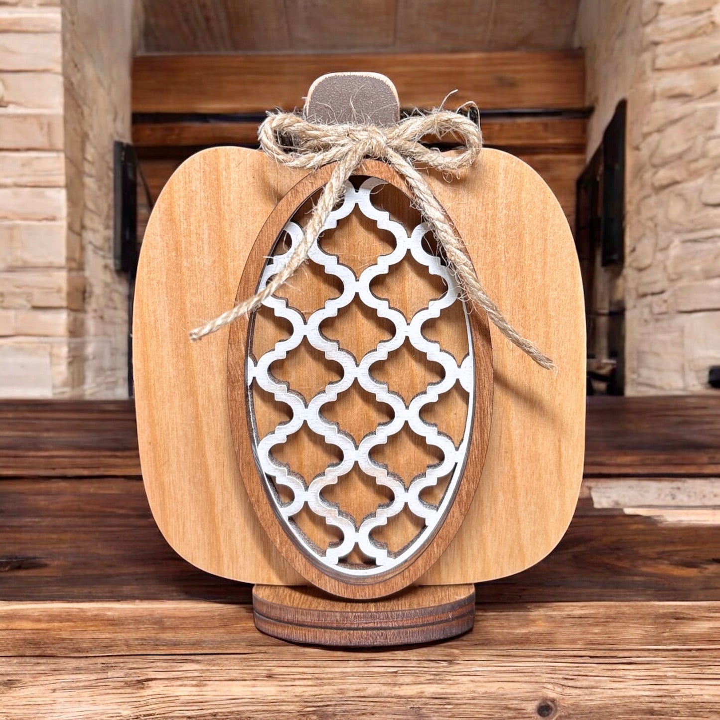 Patterned Pumpkin