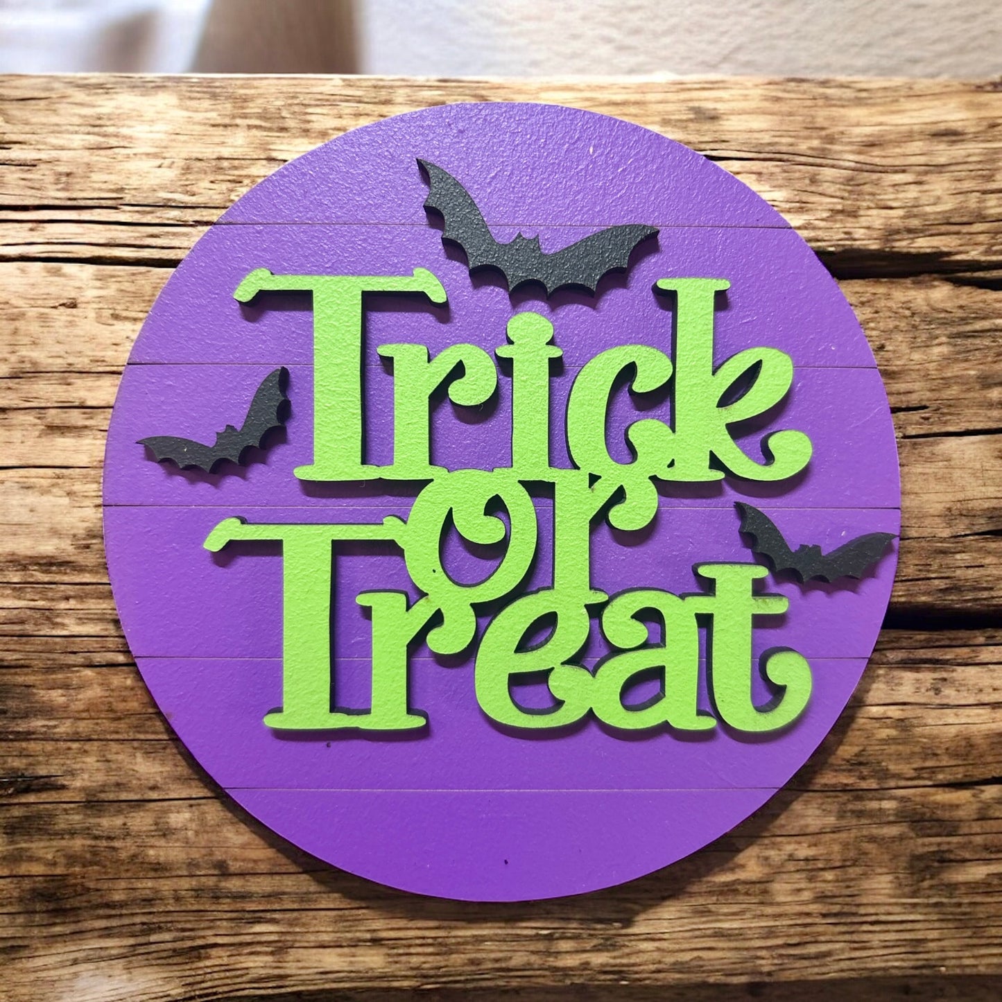 Trick or Treat Round Insert