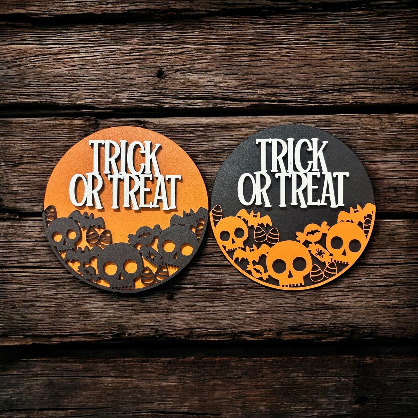 Trick or Treat Round Insert