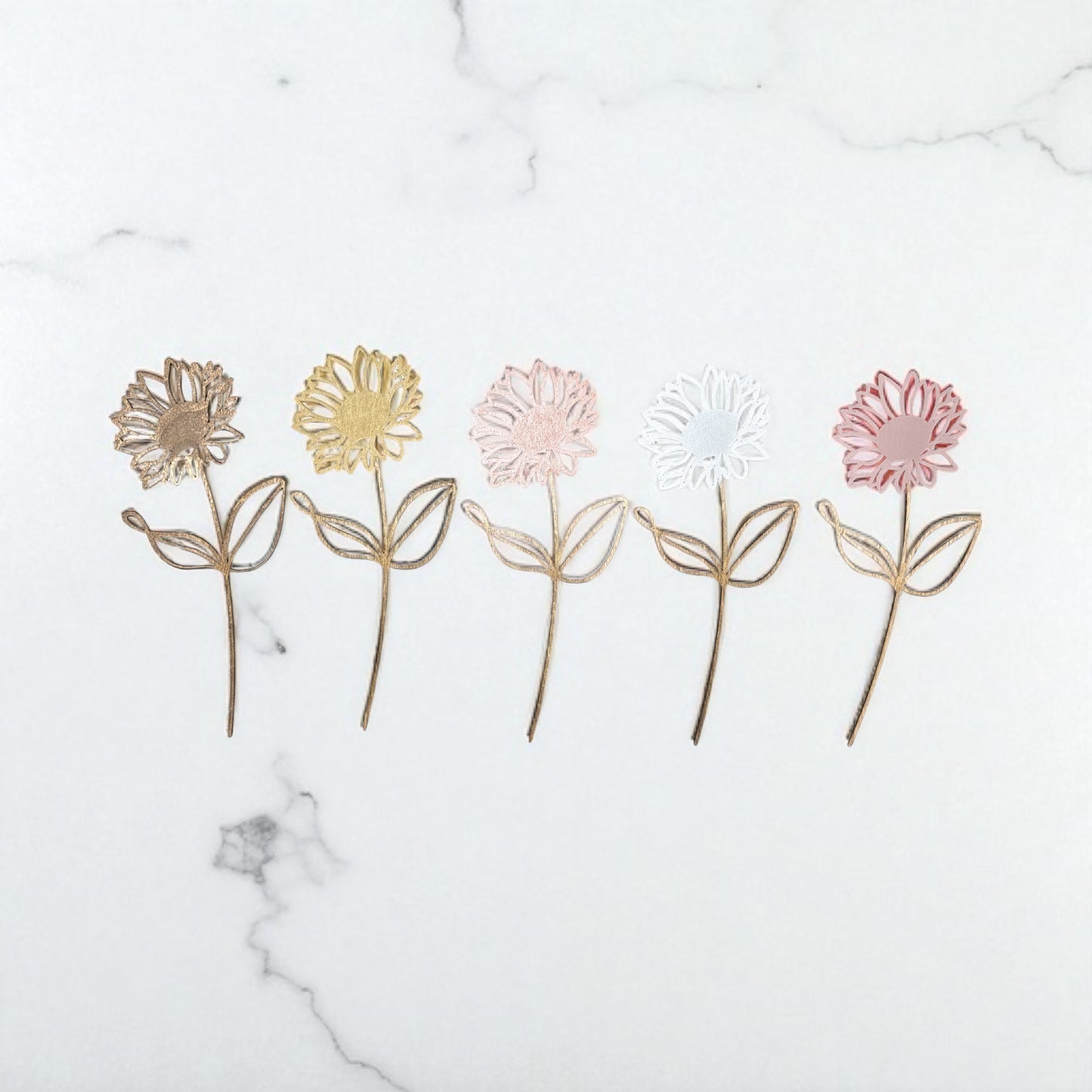 Fall Flower Cutouts