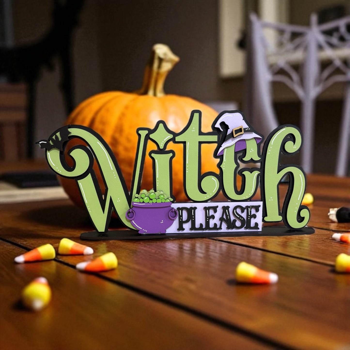 Witch Please Shelf Sitter