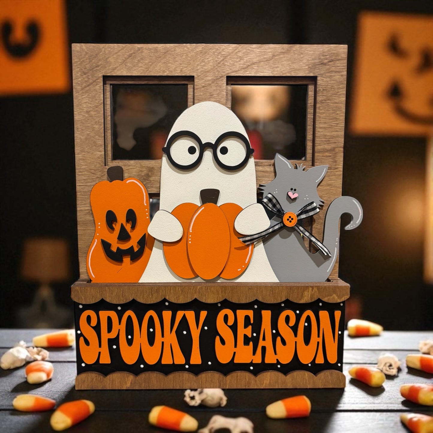 Spooky Window Box