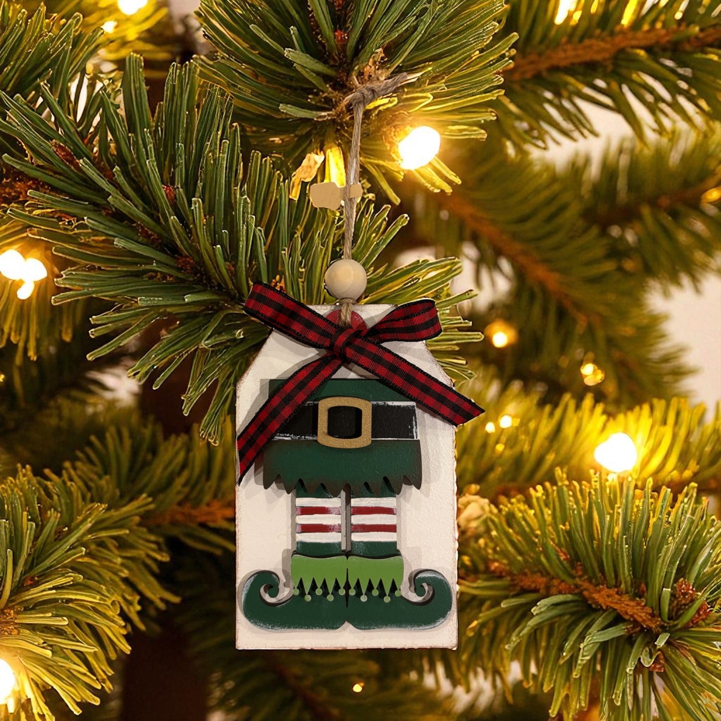 Gift Tag Christmas Ornaments