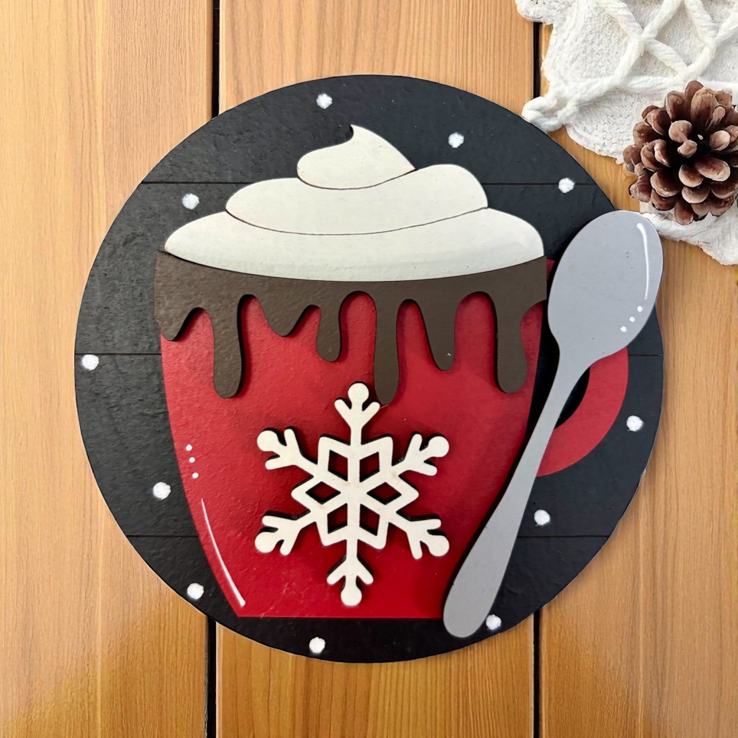 Hot Cocoa Round Insert