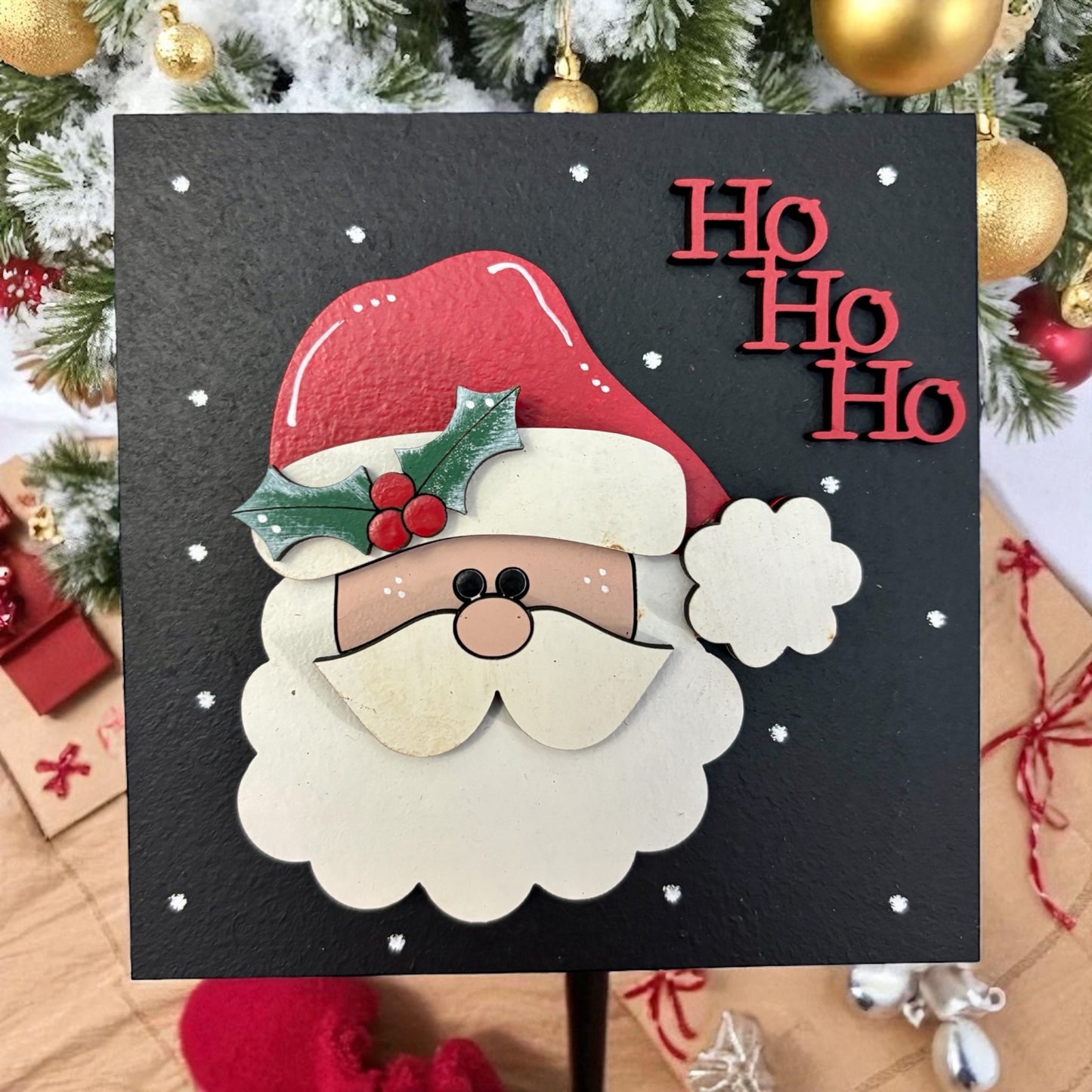 Ho Ho Ho Square Insert