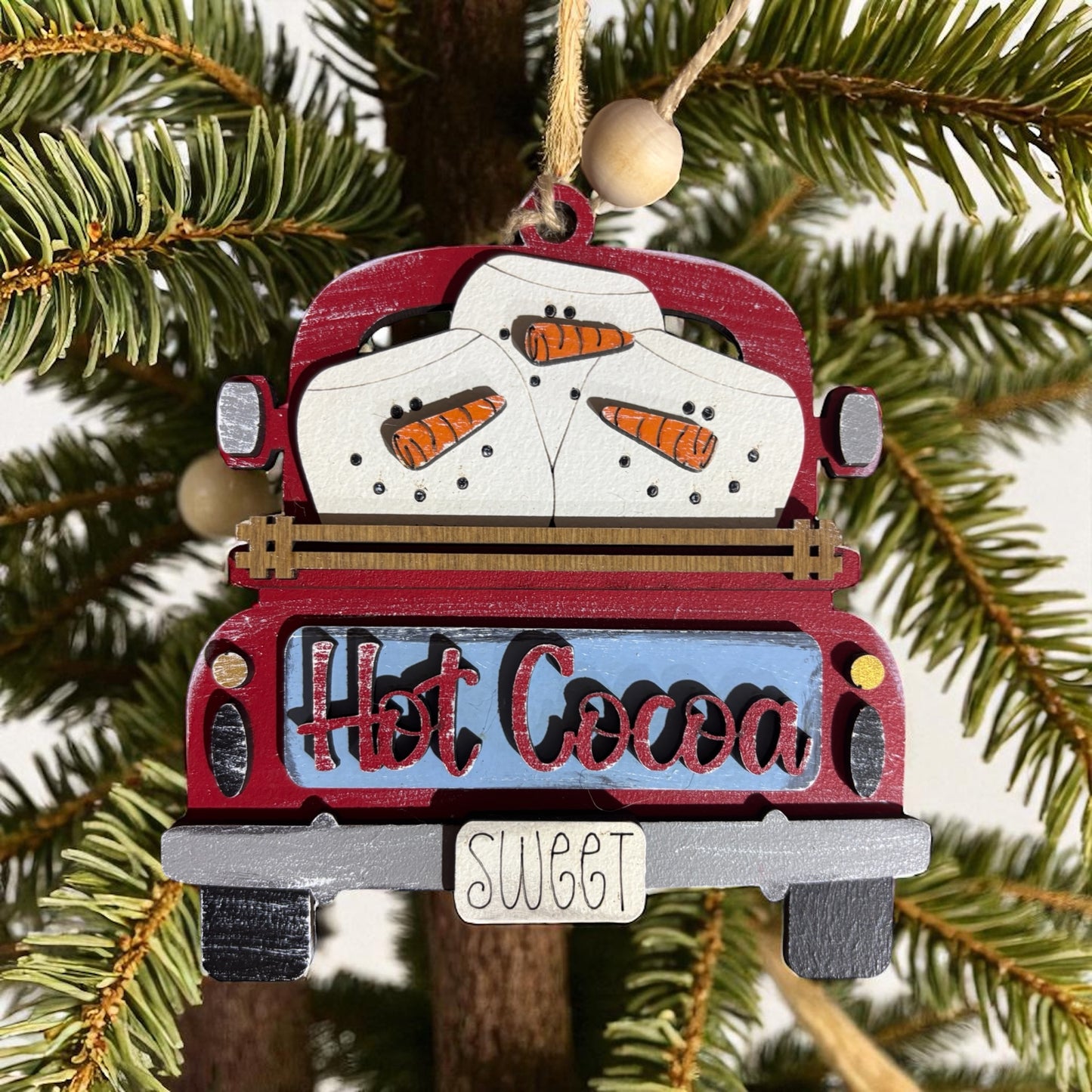 Christmas Truck Ornaments
