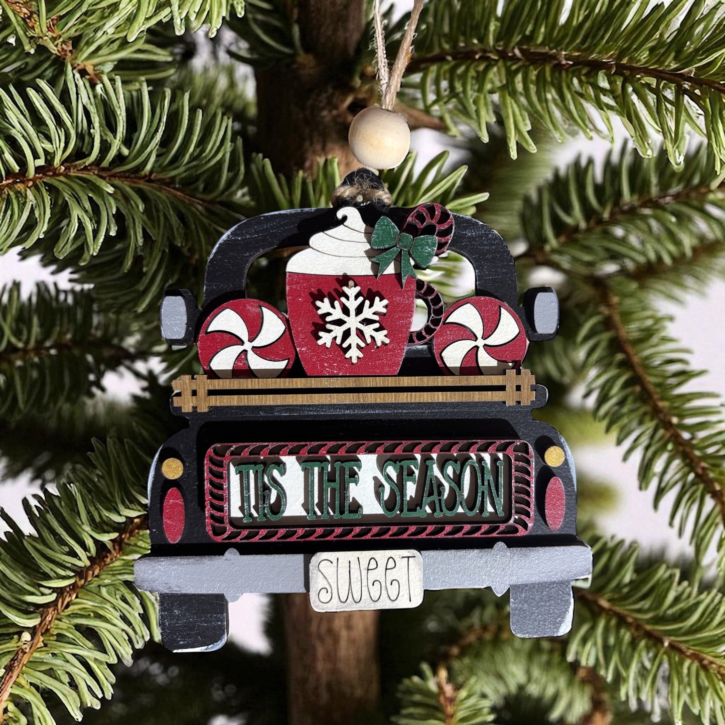 Christmas Truck Ornaments