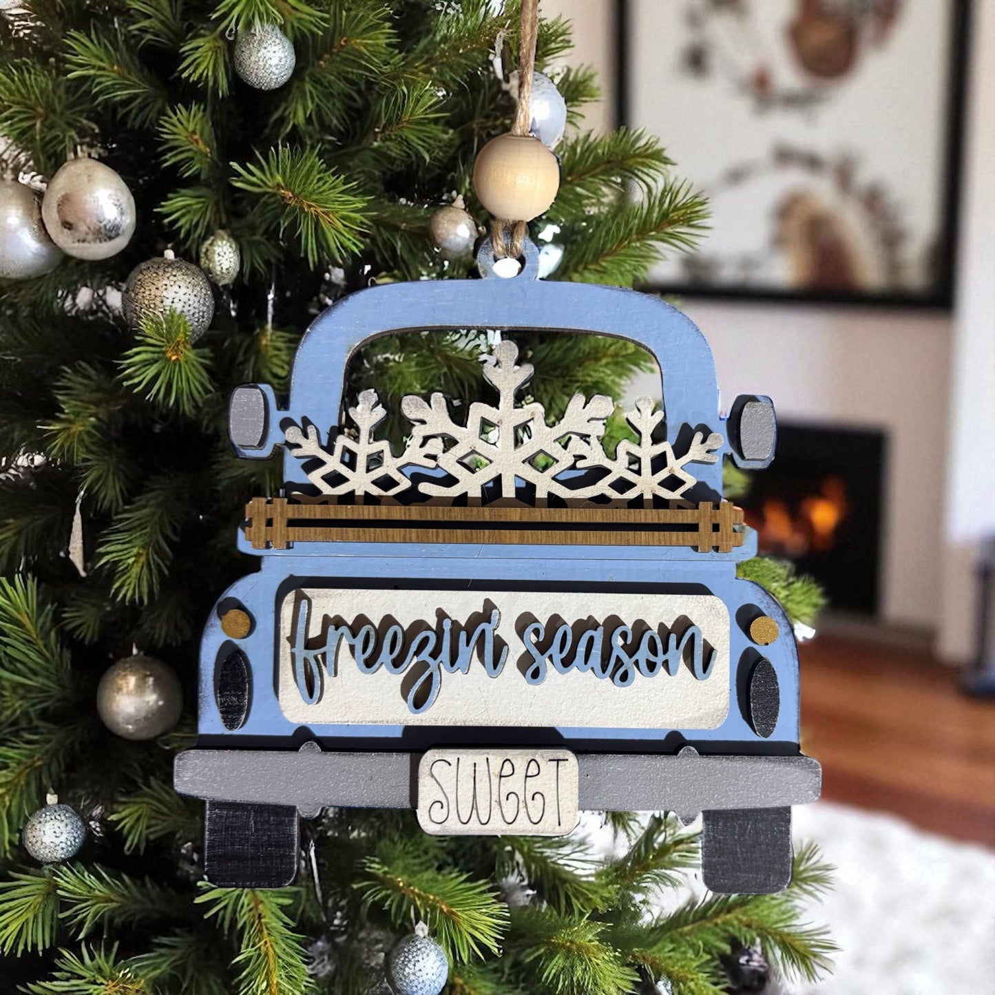 Christmas Truck Ornaments