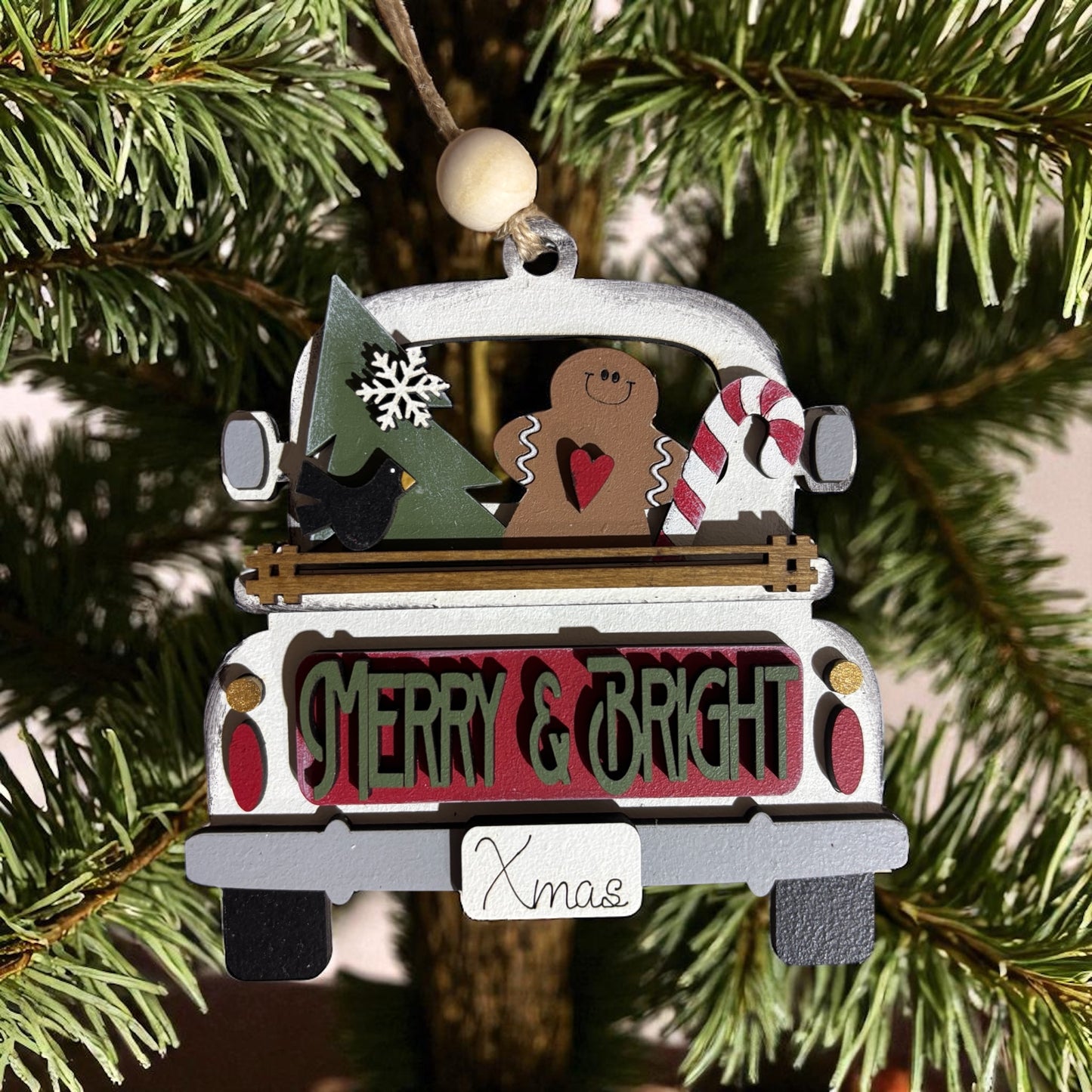 Christmas Truck Ornaments
