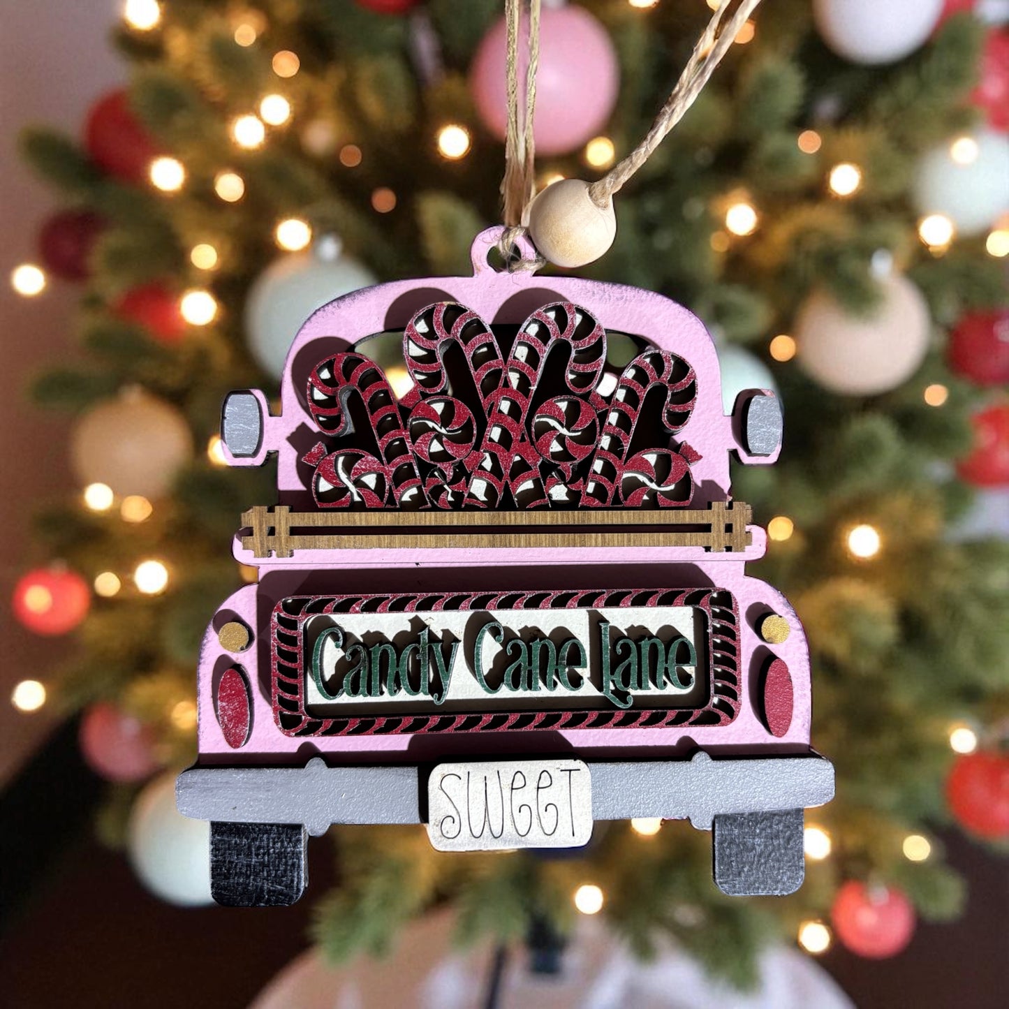 Christmas Truck Ornaments