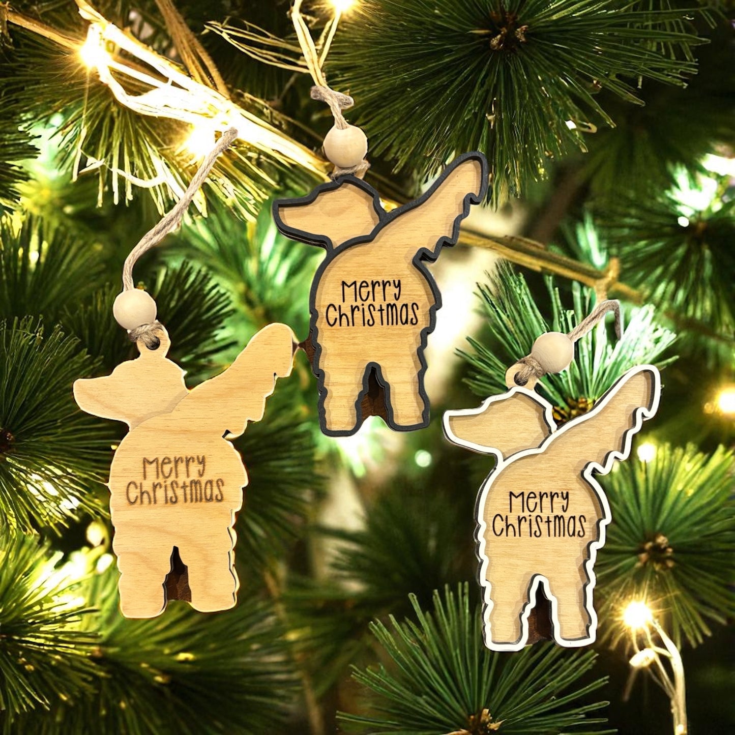 Dog Butt Ornament