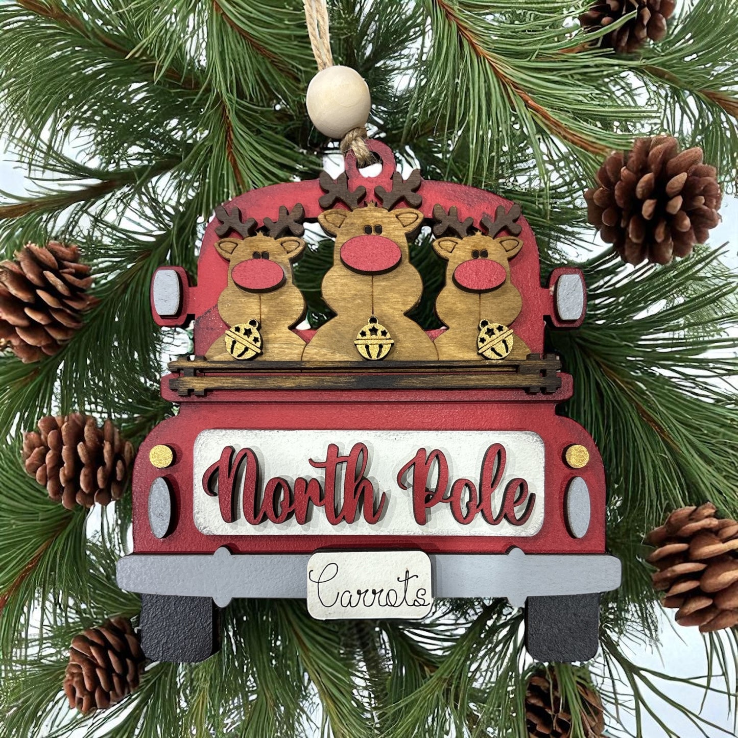 Christmas Truck Ornaments