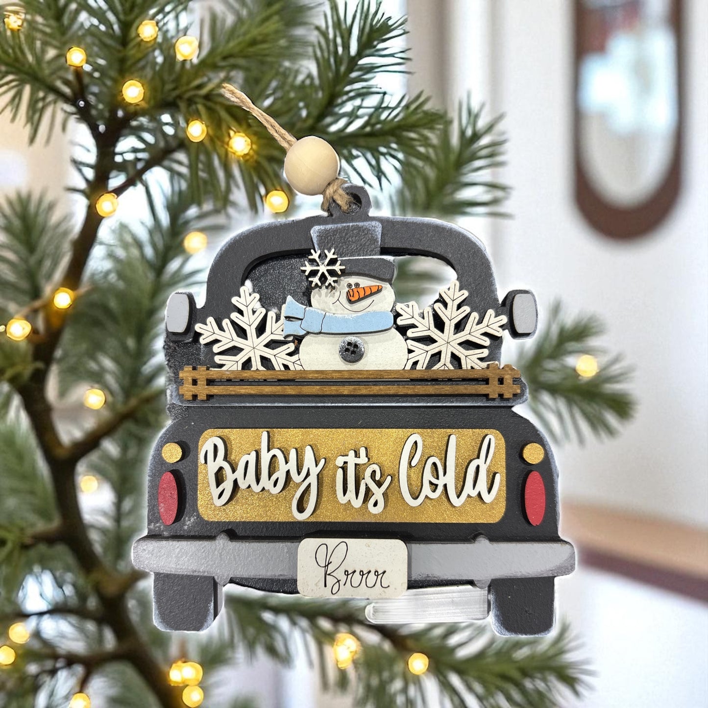 Christmas Truck Ornaments