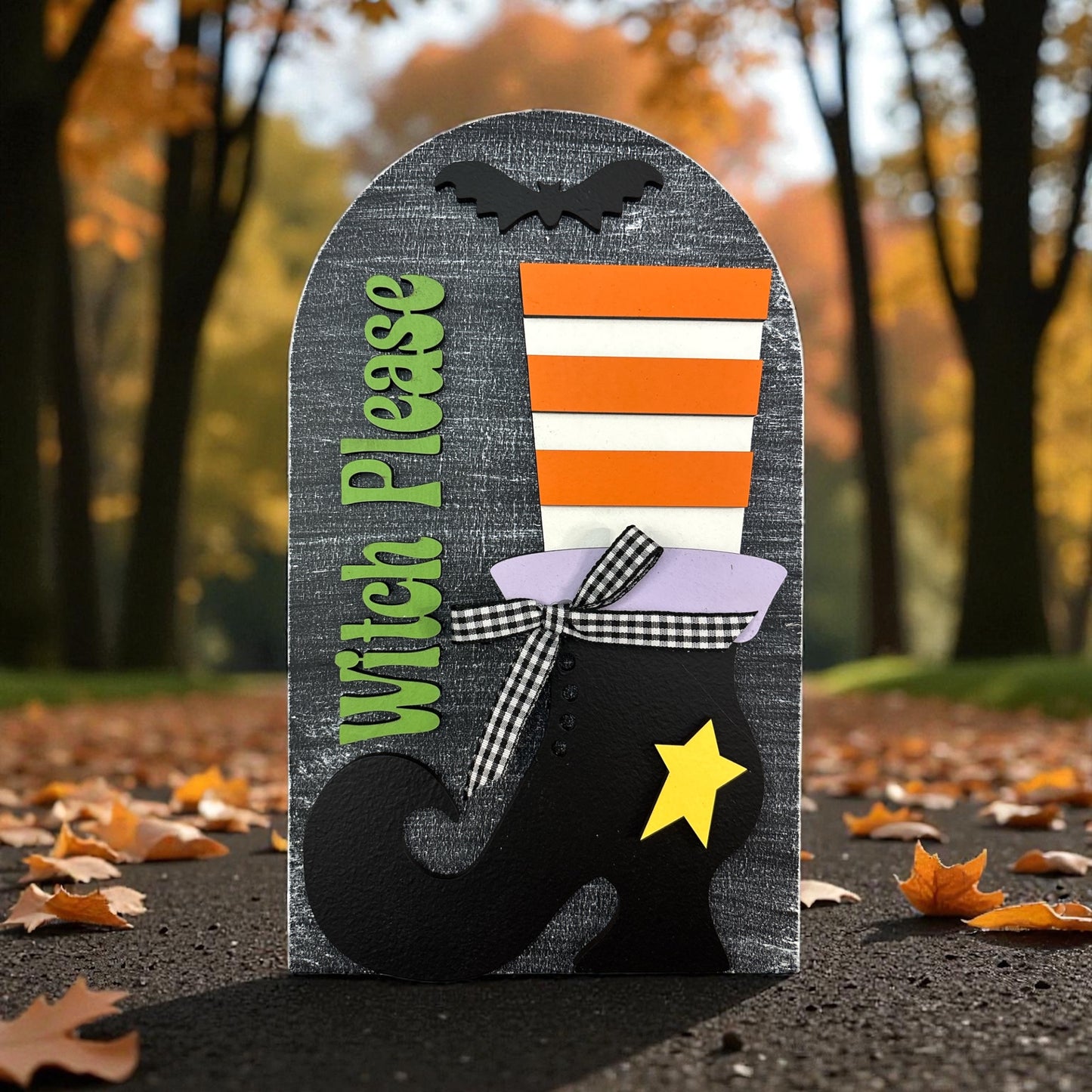 Witch Please Large Arch Insert