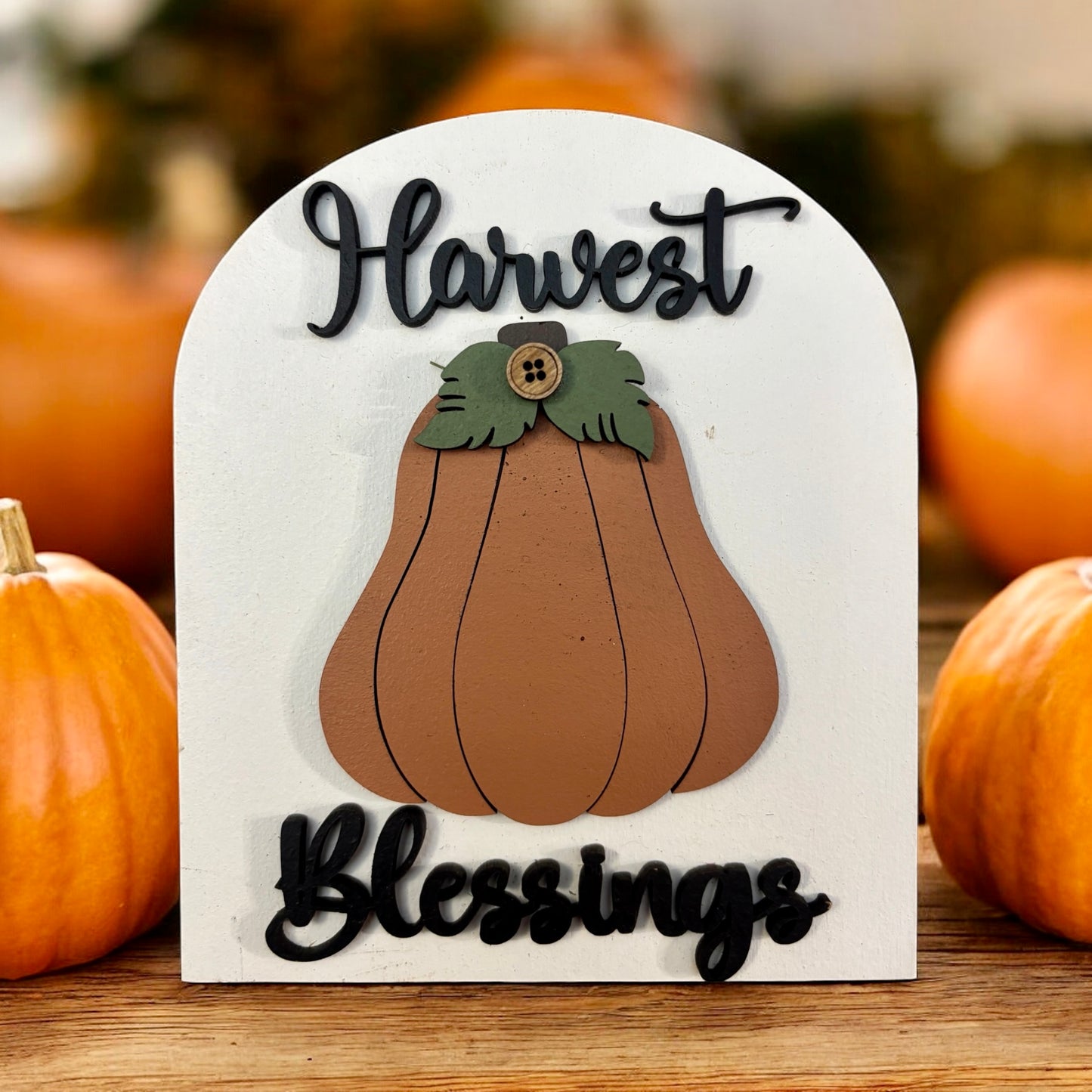 Harvest Blessings Small Arch Insert