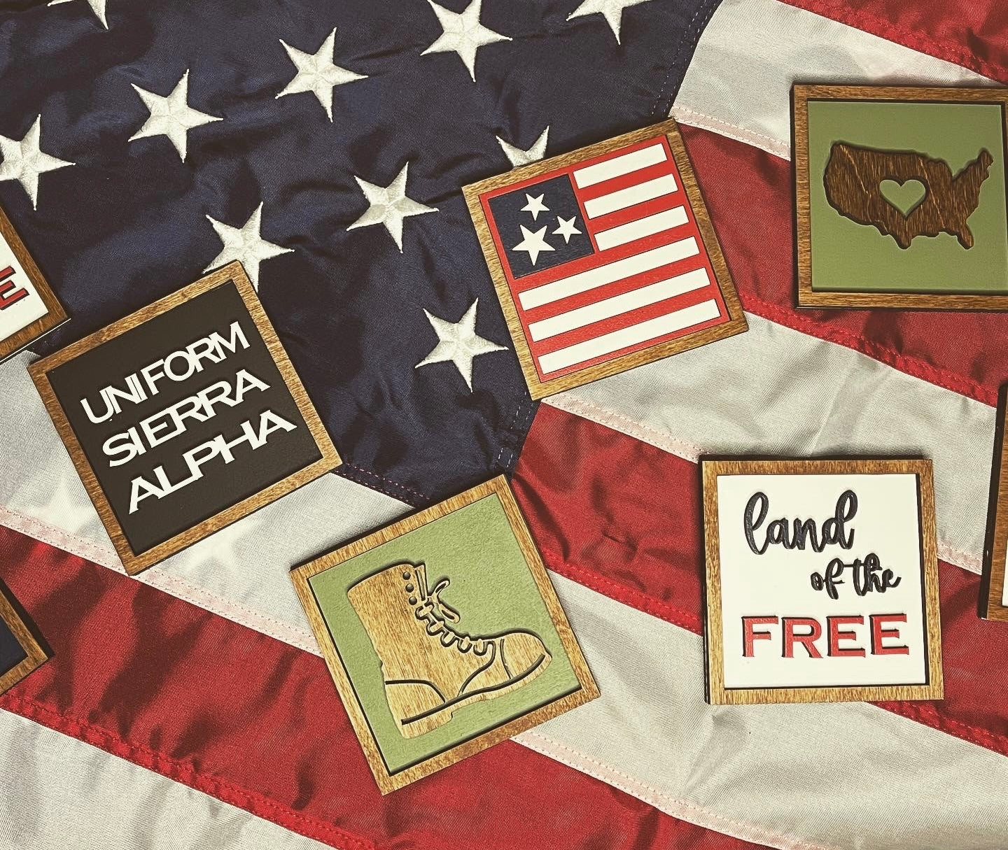 4th of July Small Signs - Assorted