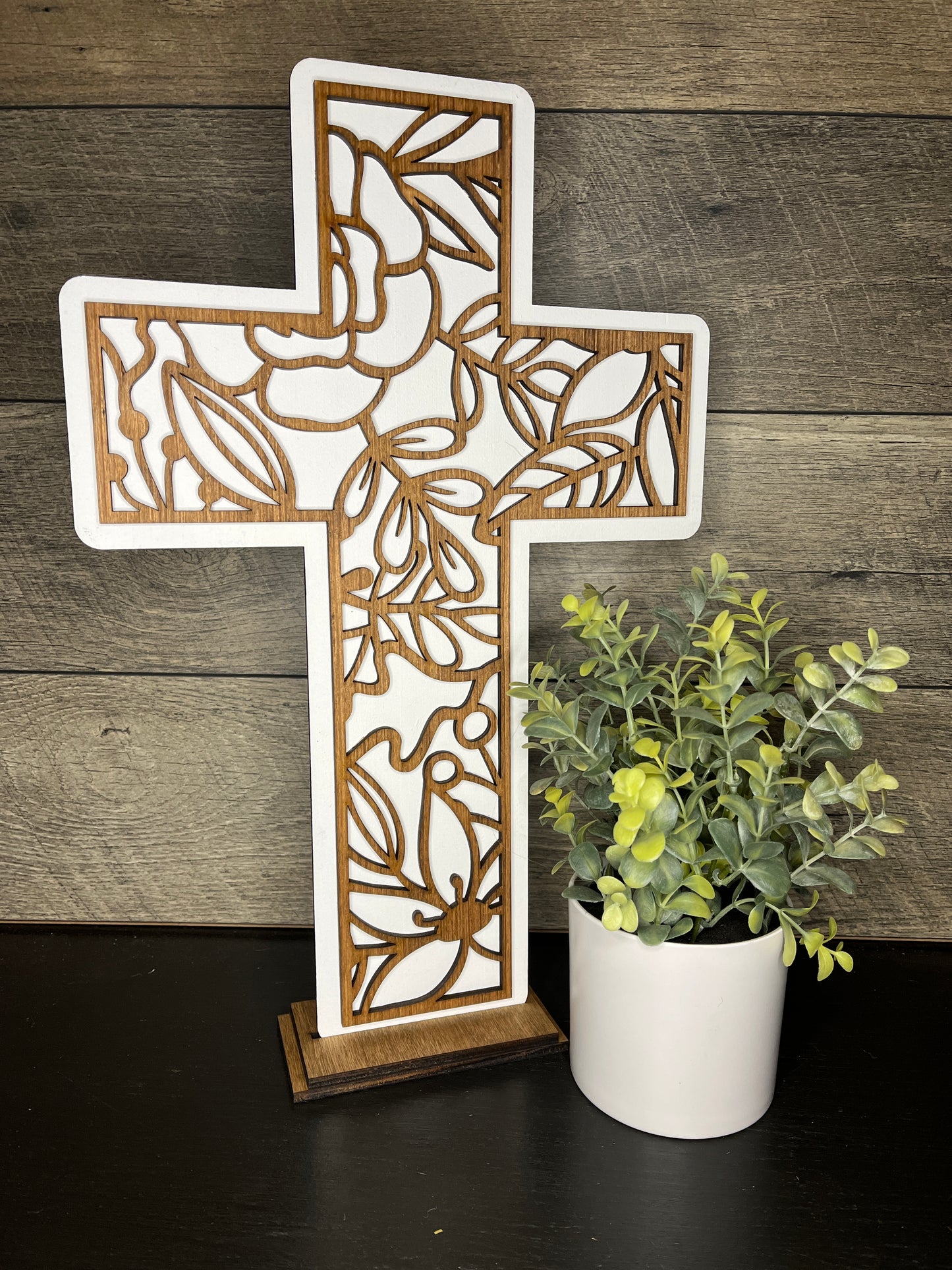 Floral Cross XL
