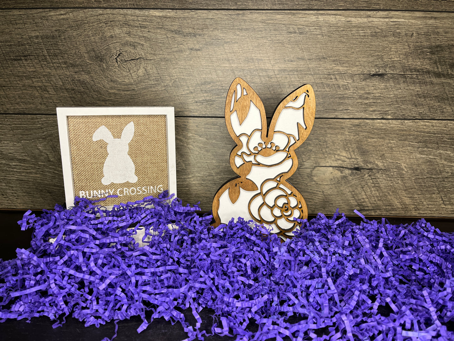 Floral Bunny Medium