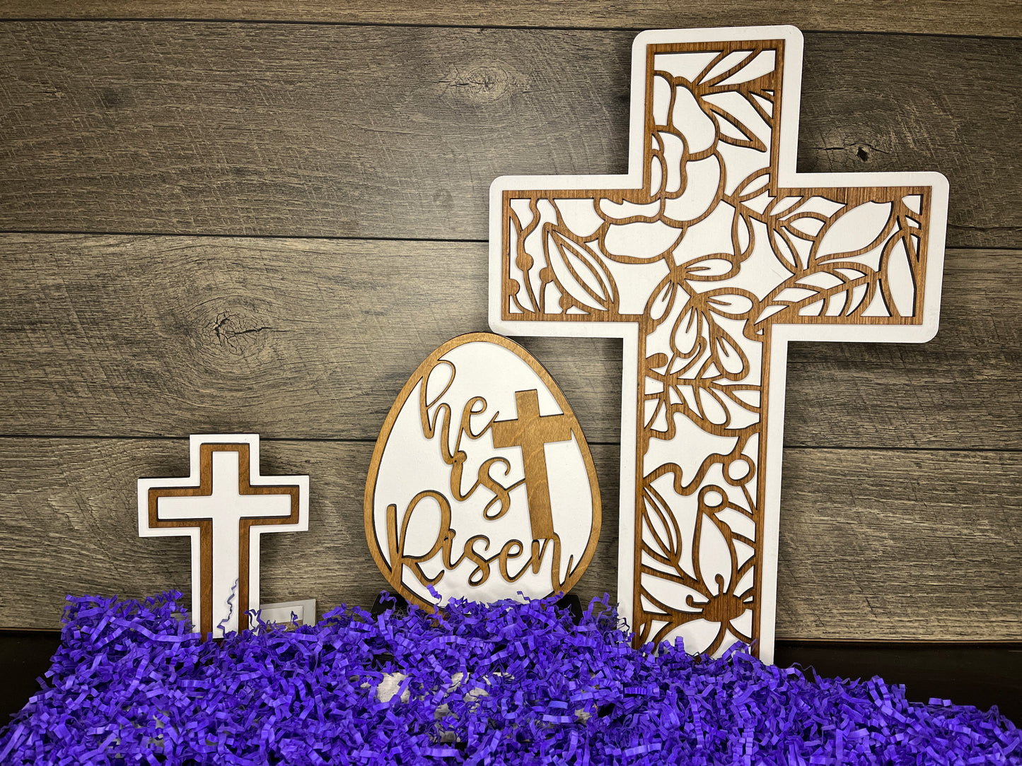 Floral Cross XL