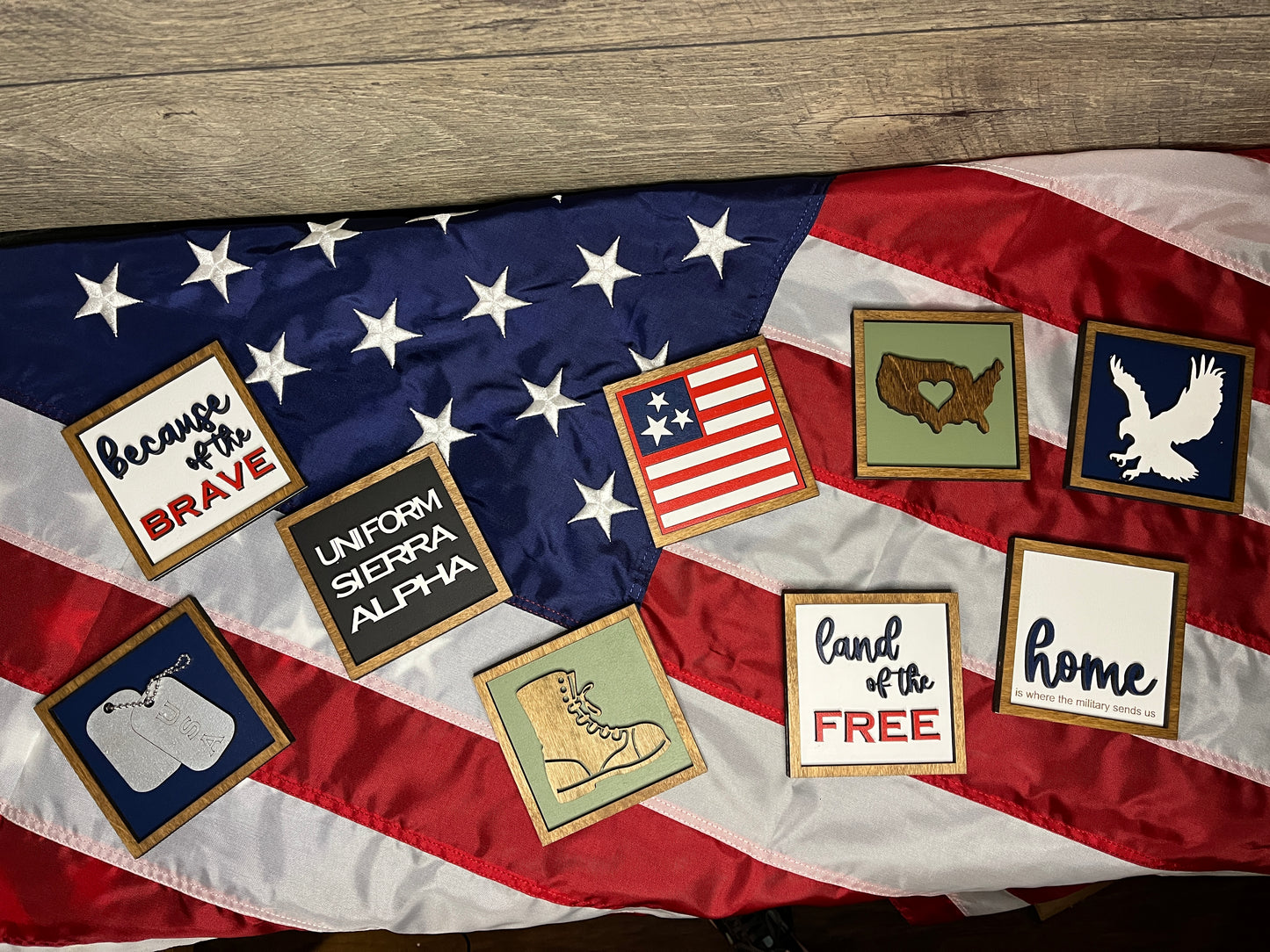4th of July Small Signs - Assorted