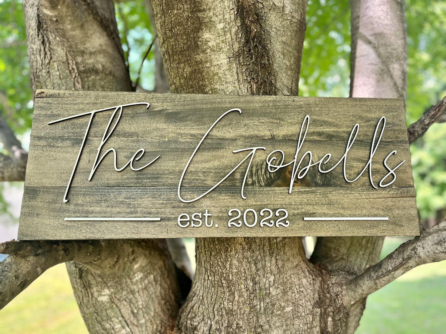 Custom Name Sign