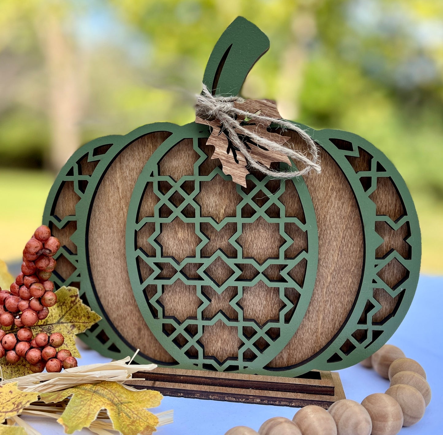 Large Decorative Pumpkin
