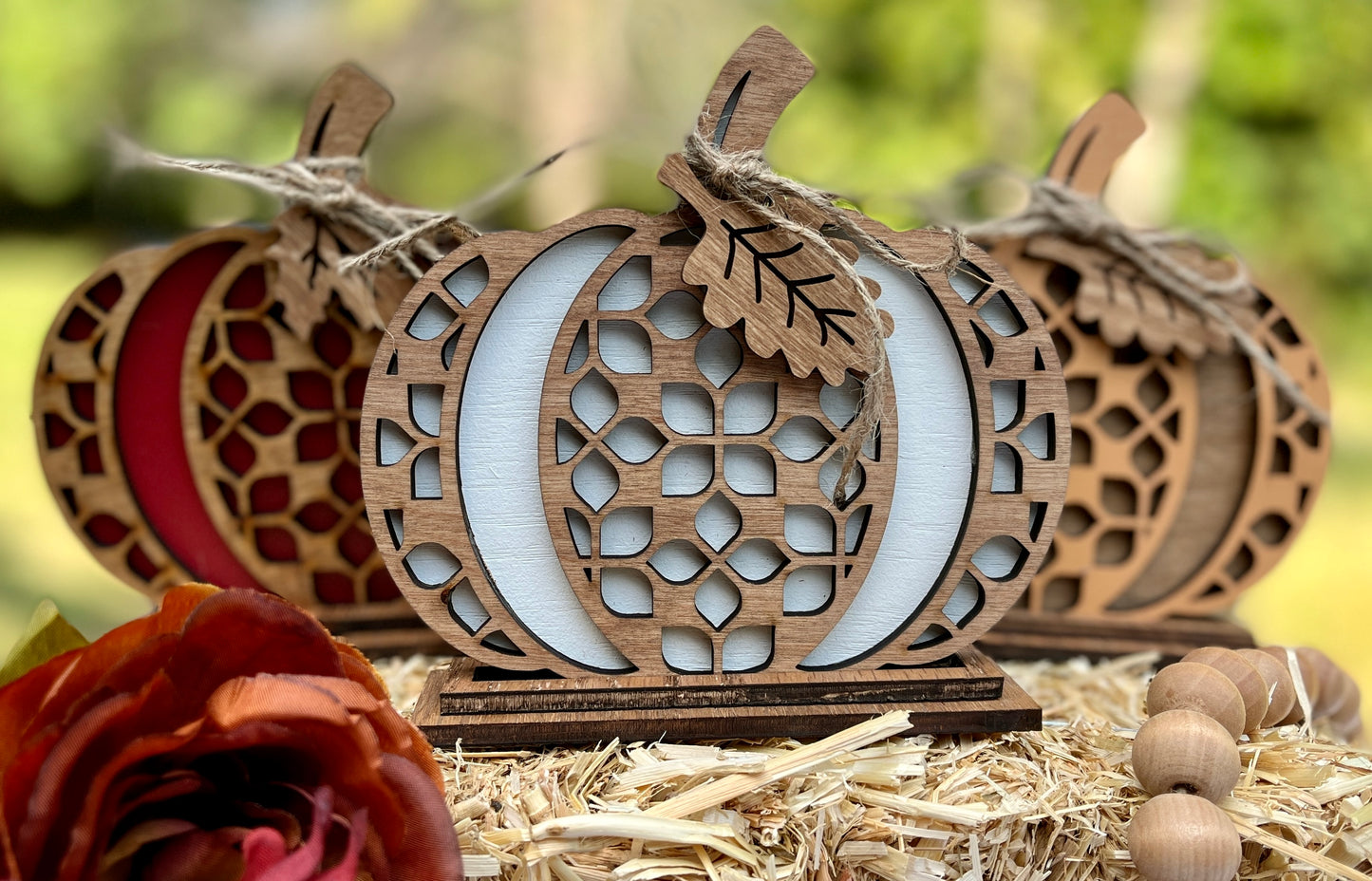 Medium Decorative Pumpkin
