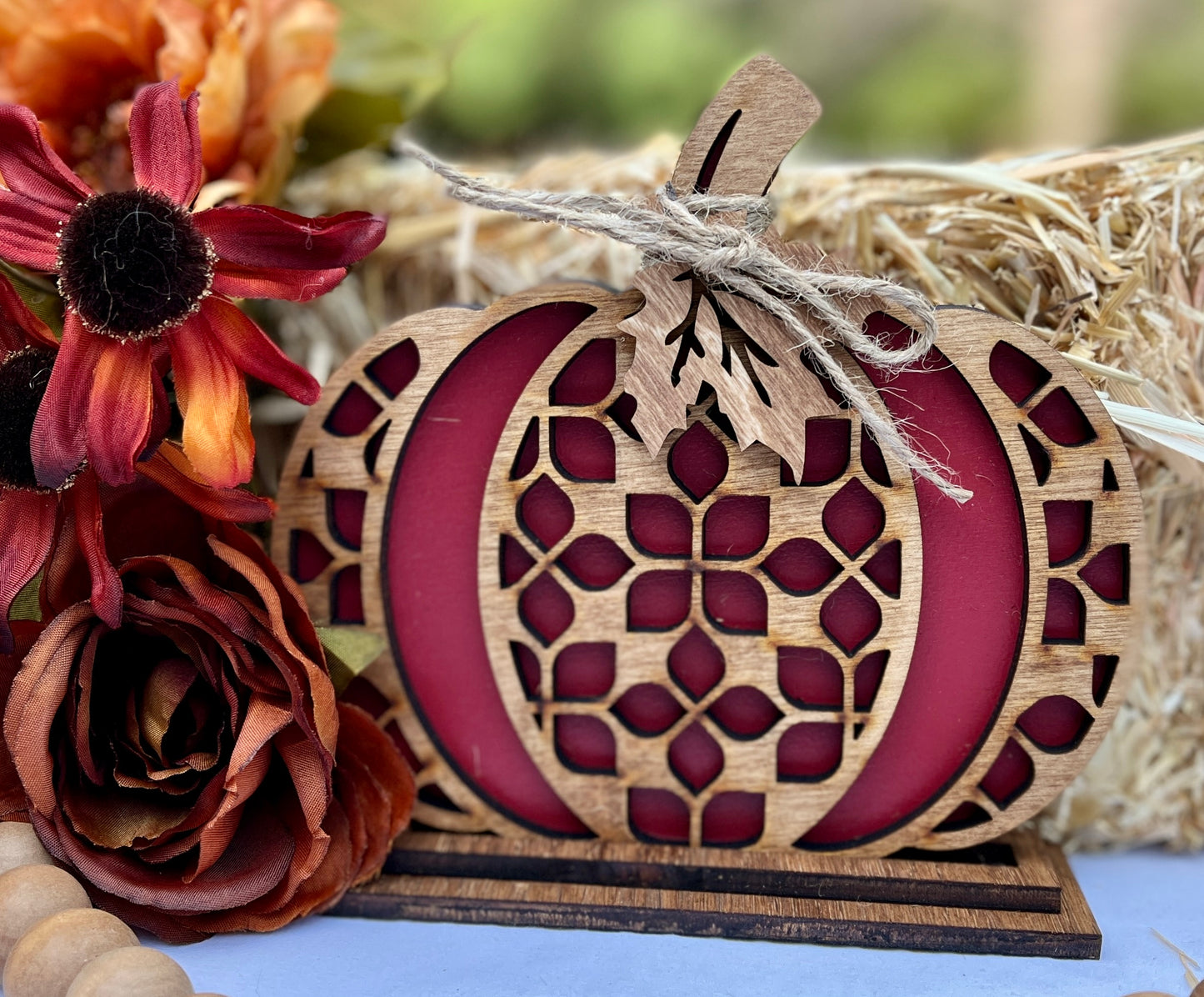 Medium Decorative Pumpkin