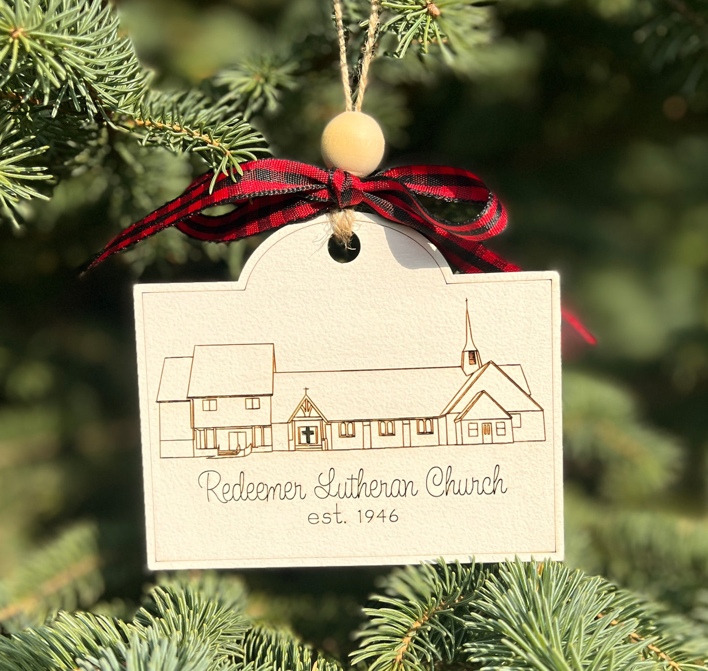 Custom Church Ornament