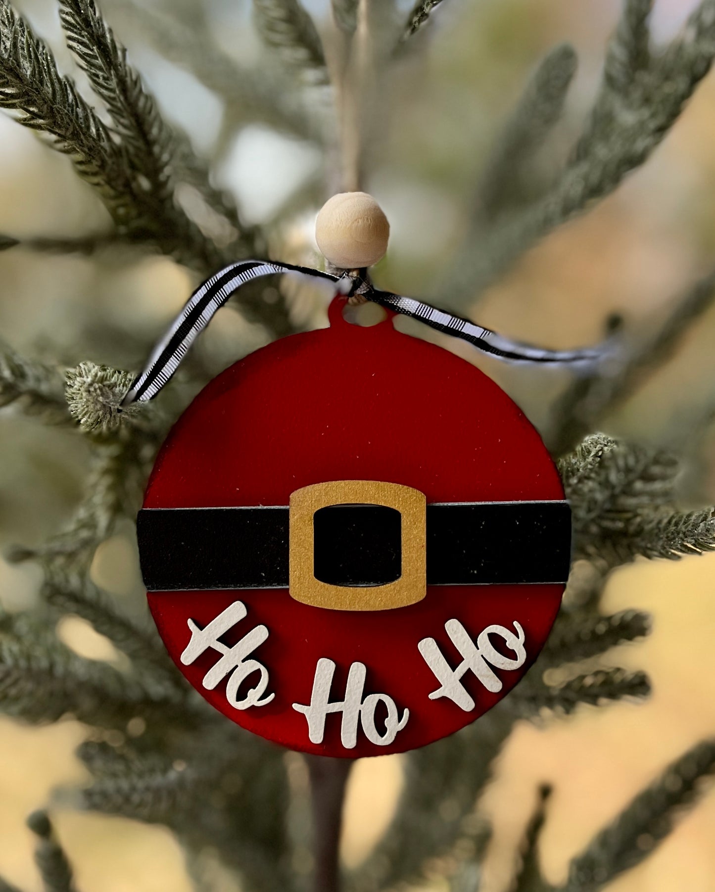 Ho Ho Ho Ornament