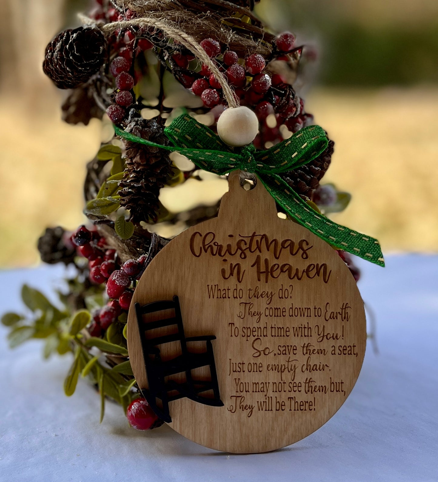 Ornament Christmas in Heaven