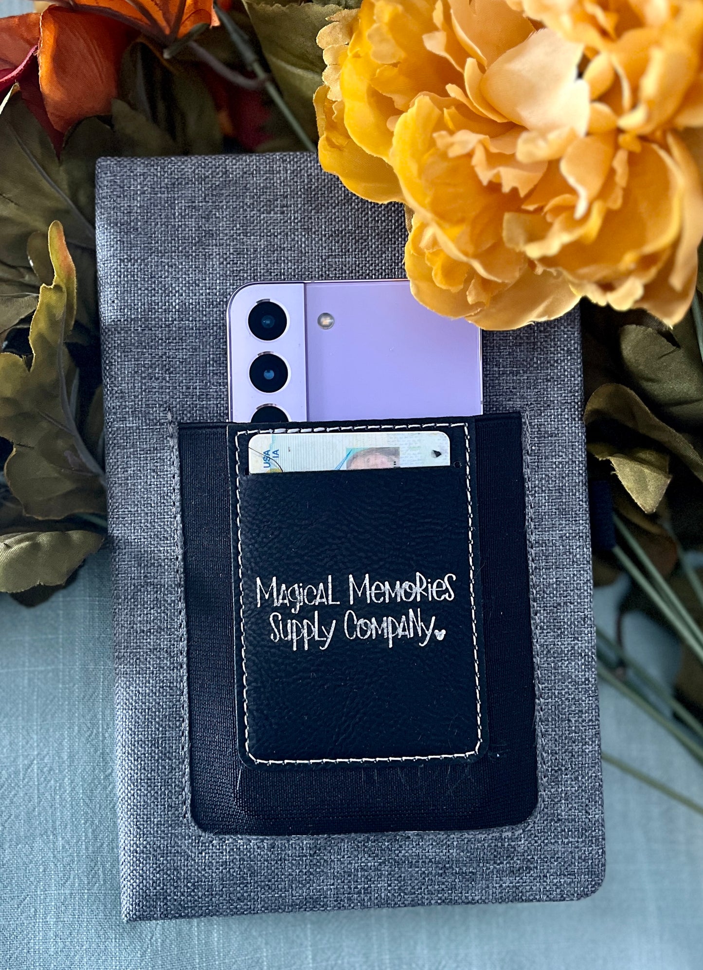 Journal w/ Cell Phone and Card slot