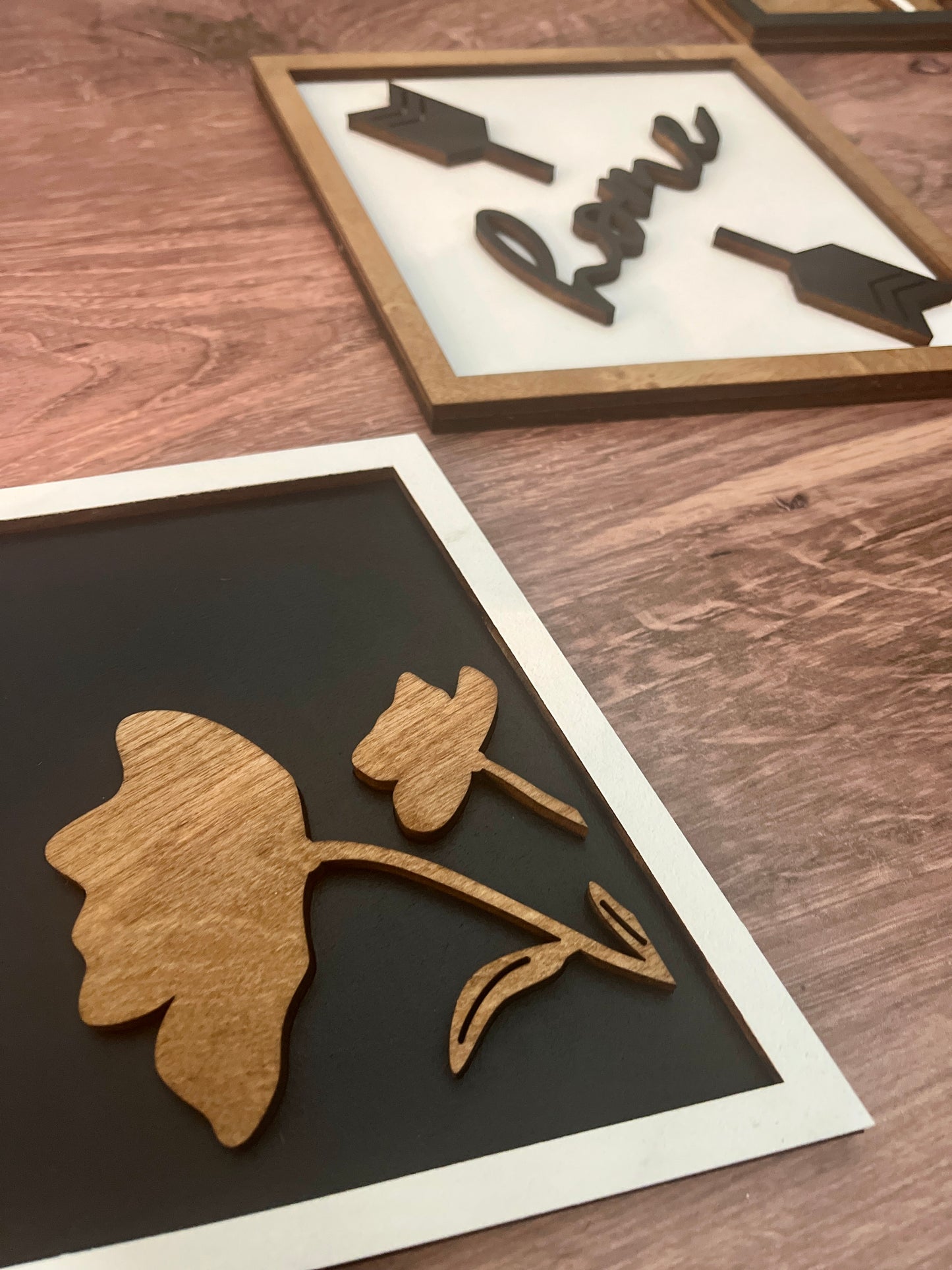 Diamond Shaped Home signs
