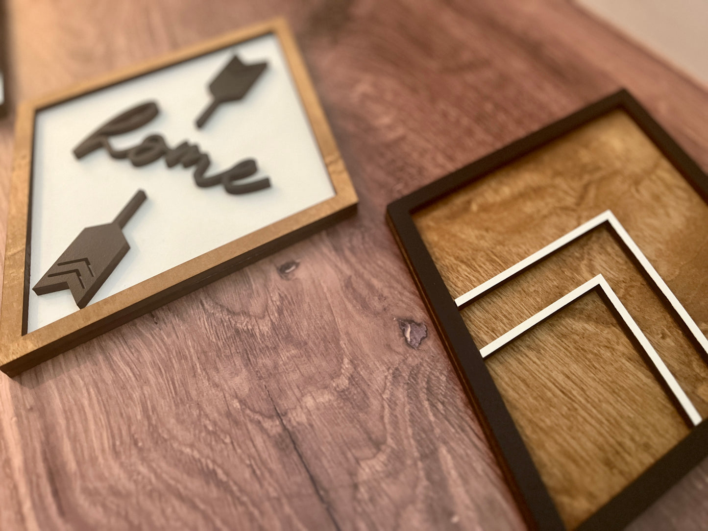 Diamond Shaped Home signs